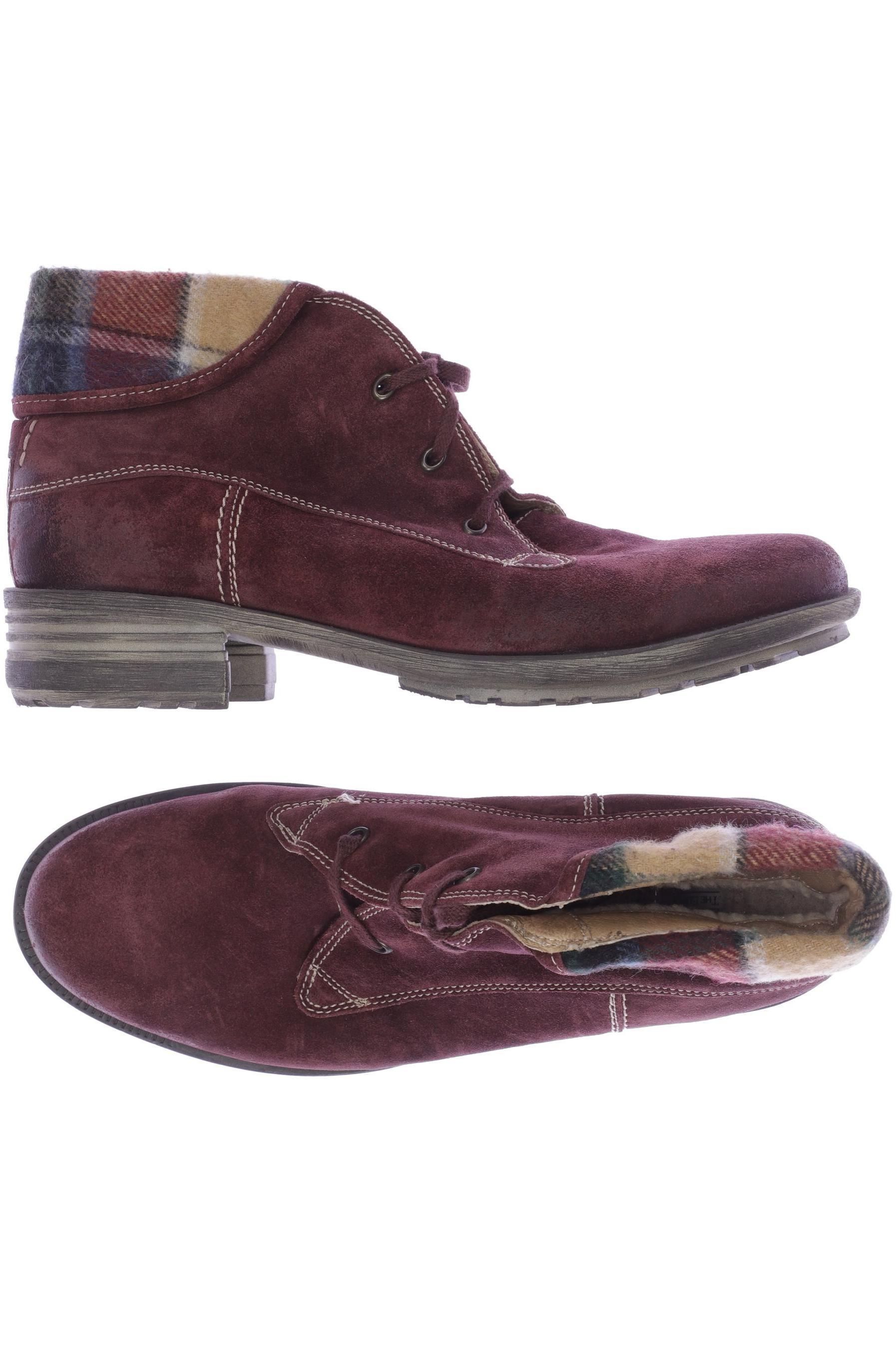 

Josef Seibel Herren Stiefel, bordeaux, Gr. 43