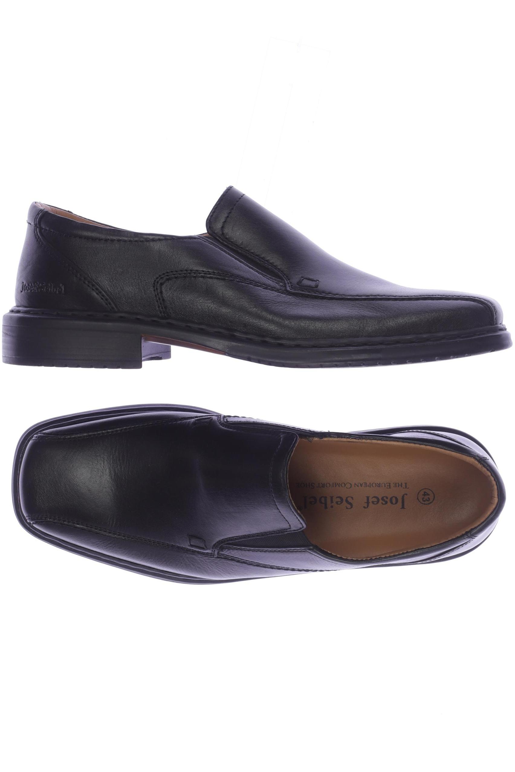 

Josef Seibel Herren Halbschuh, schwarz, Gr. 43