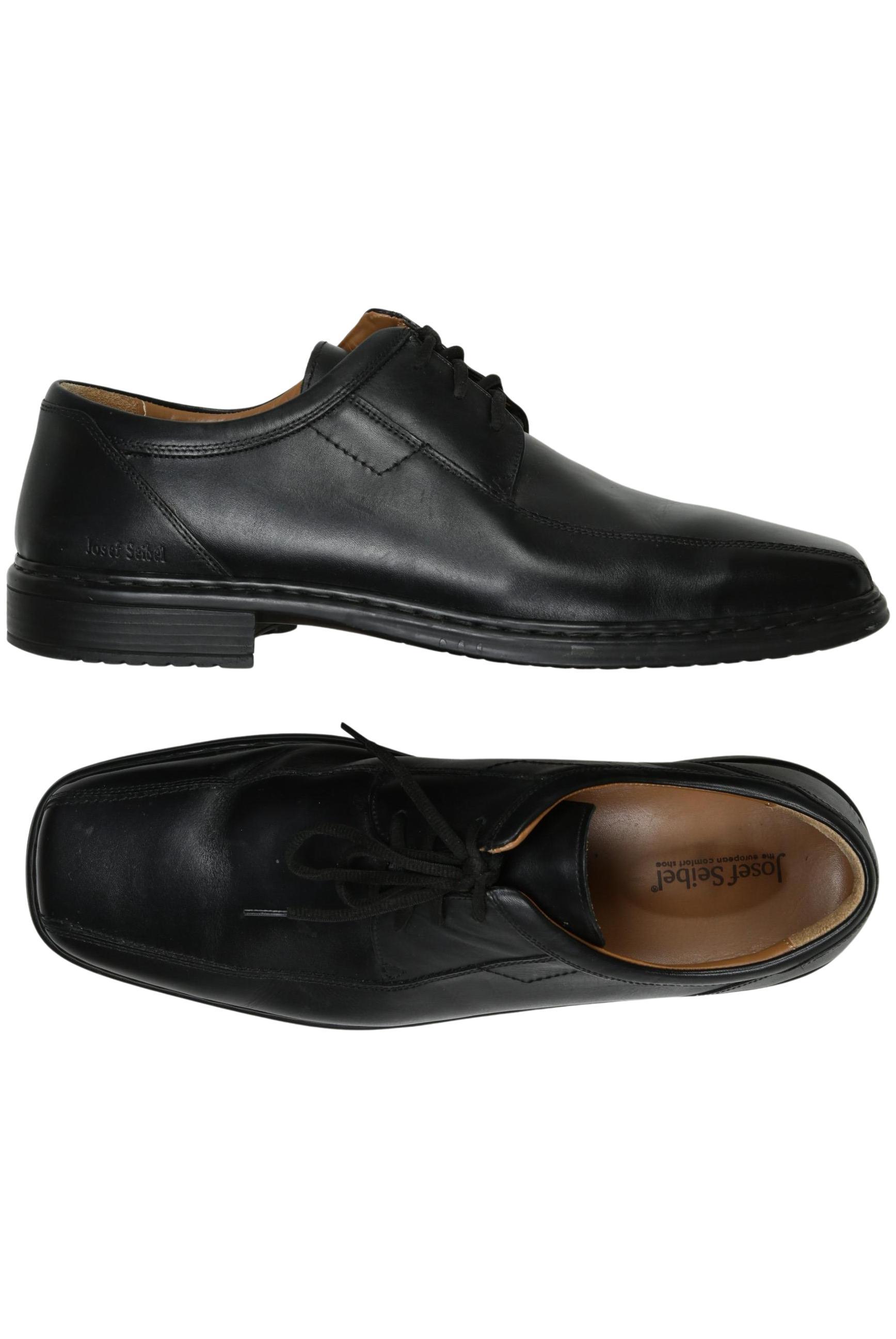 

Josef Seibel Herren Halbschuh, schwarz, Gr. 49