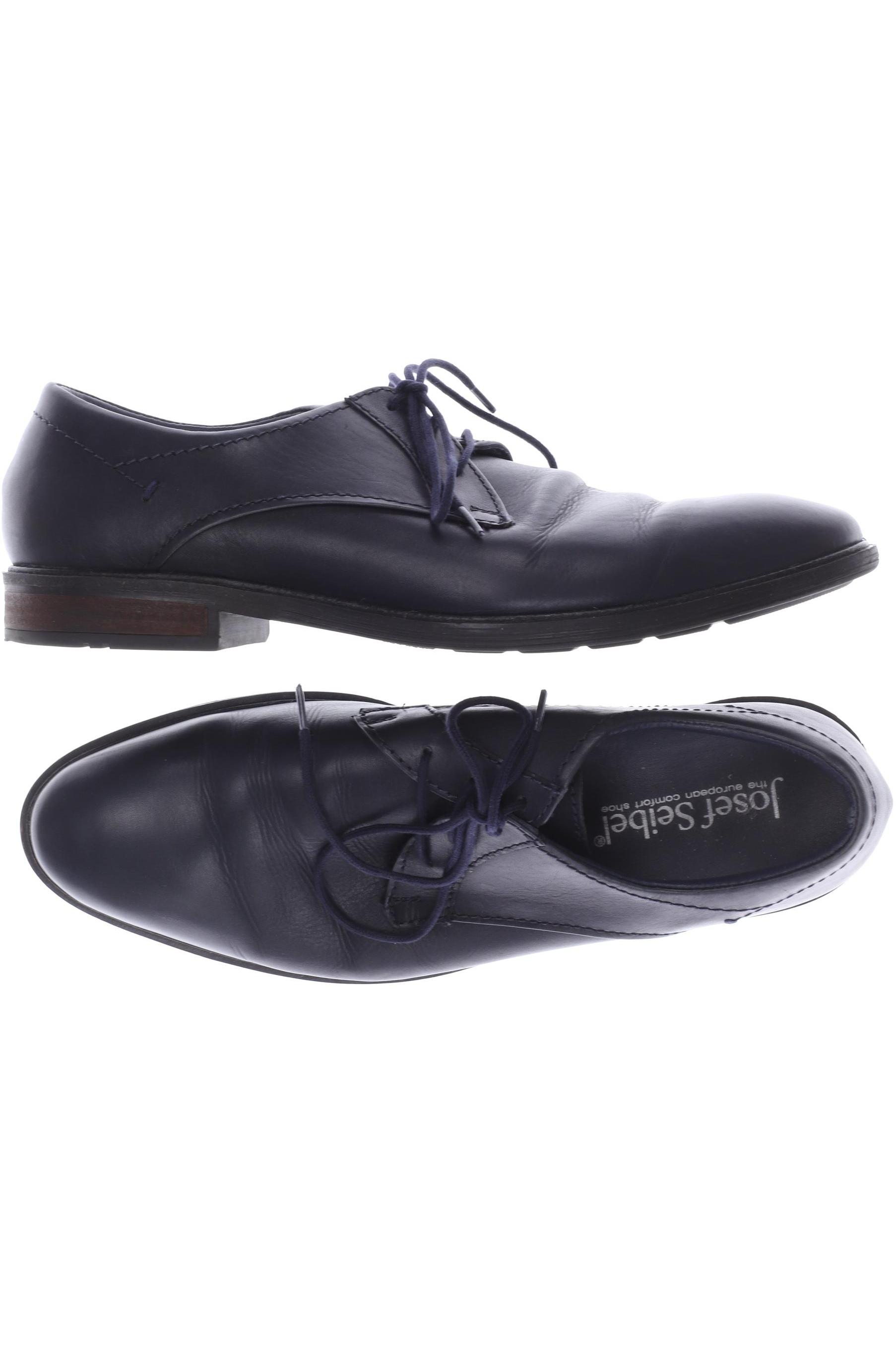 

Josef Seibel Herren Halbschuh, marineblau, Gr. 42
