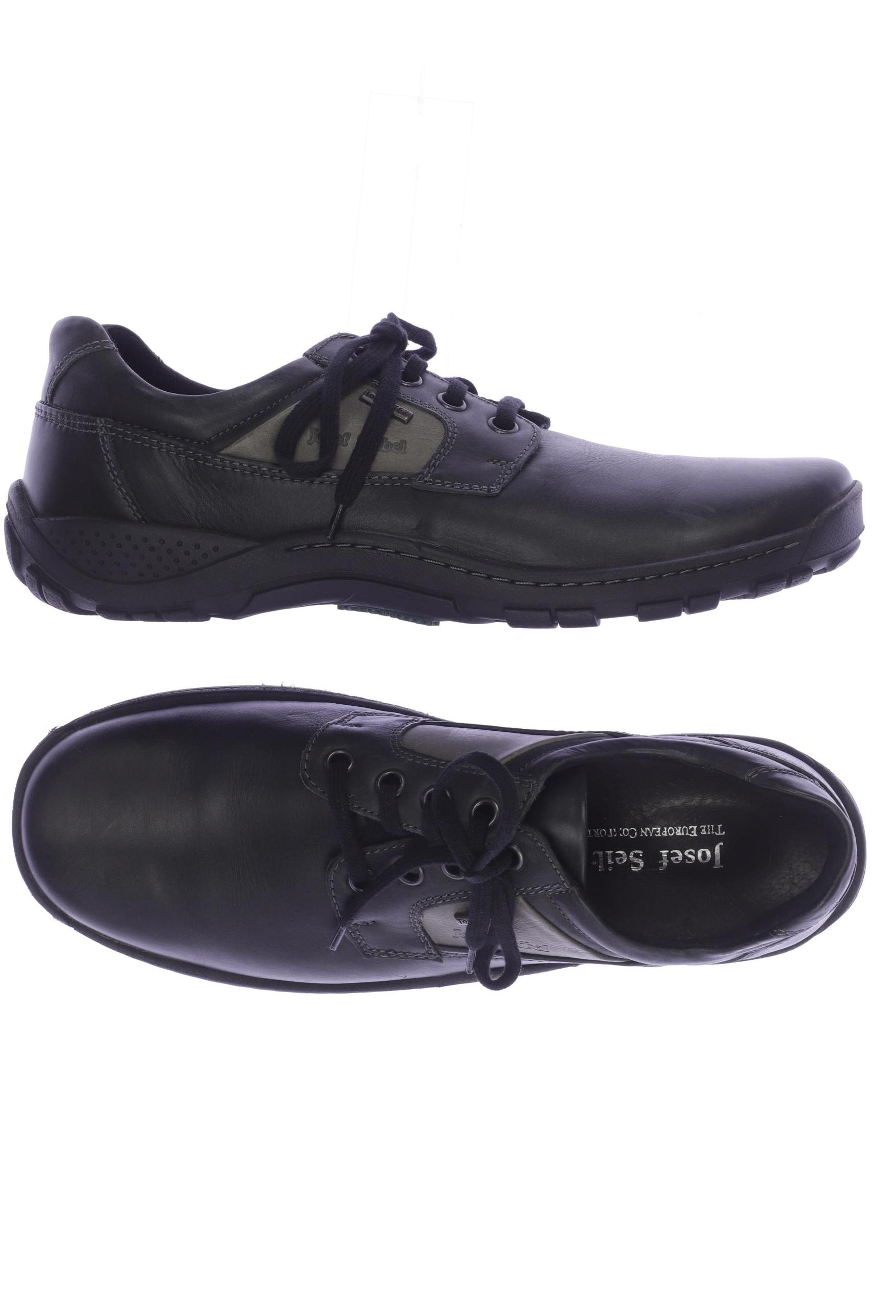 

Josef Seibel Herren Halbschuh, schwarz, Gr. 45