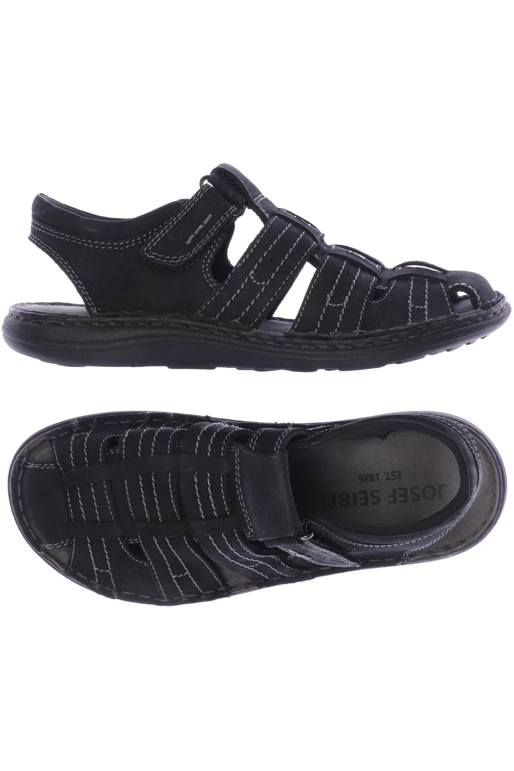 

Josef Seibel Herren Sandale, schwarz