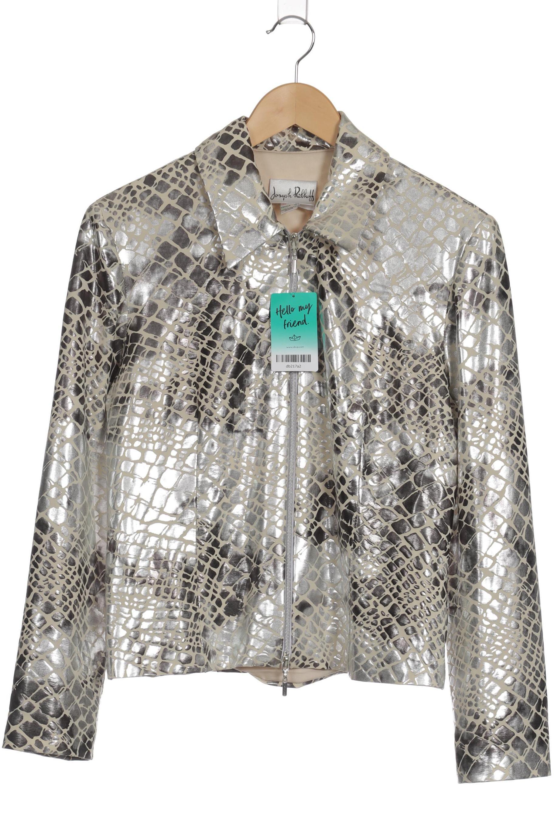 

Joseph Ribkoff Damen Jacke, silber, Gr. 38