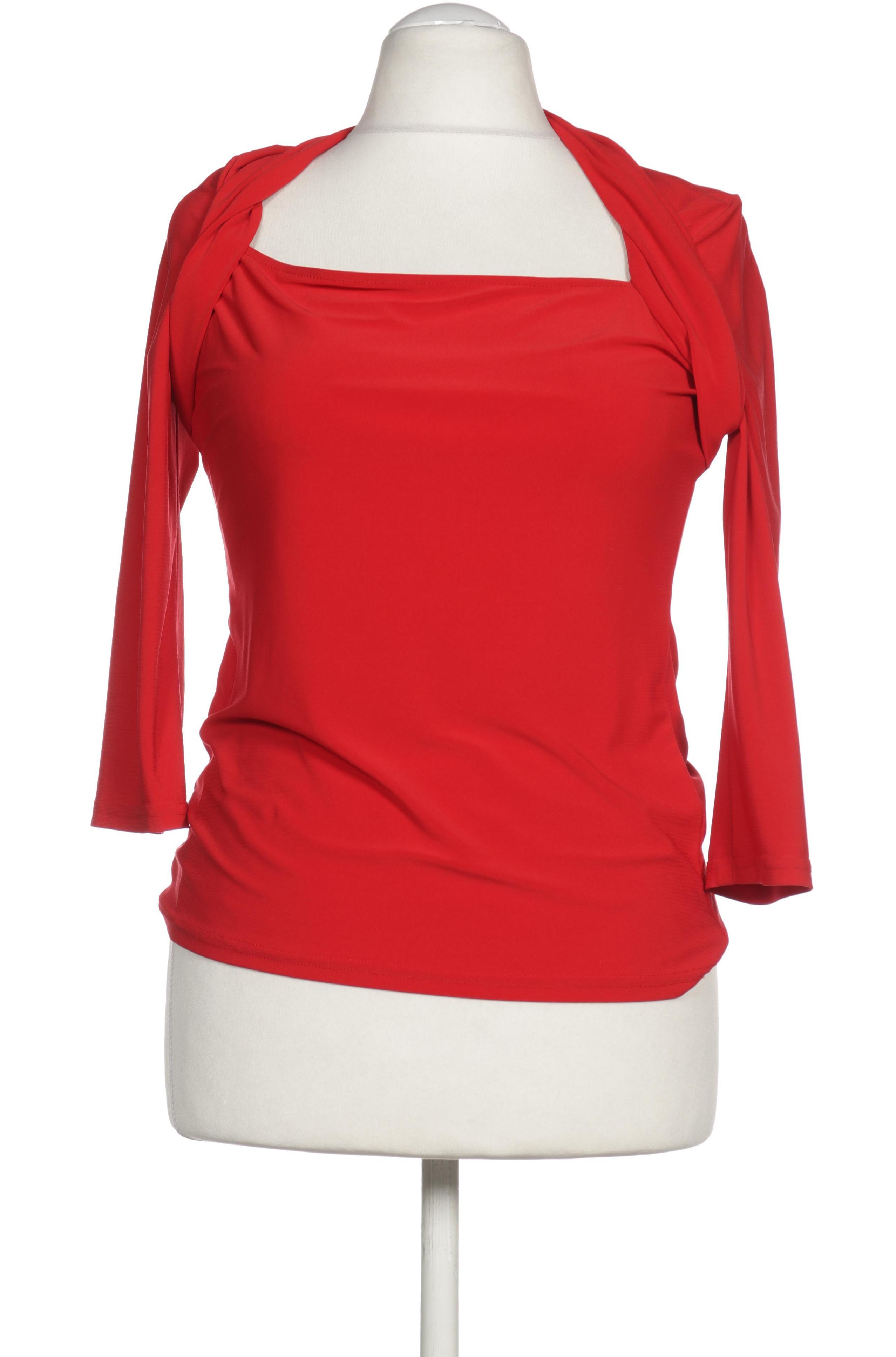 

Joseph Ribkoff Damen Langarmshirt, rot, Gr. 40
