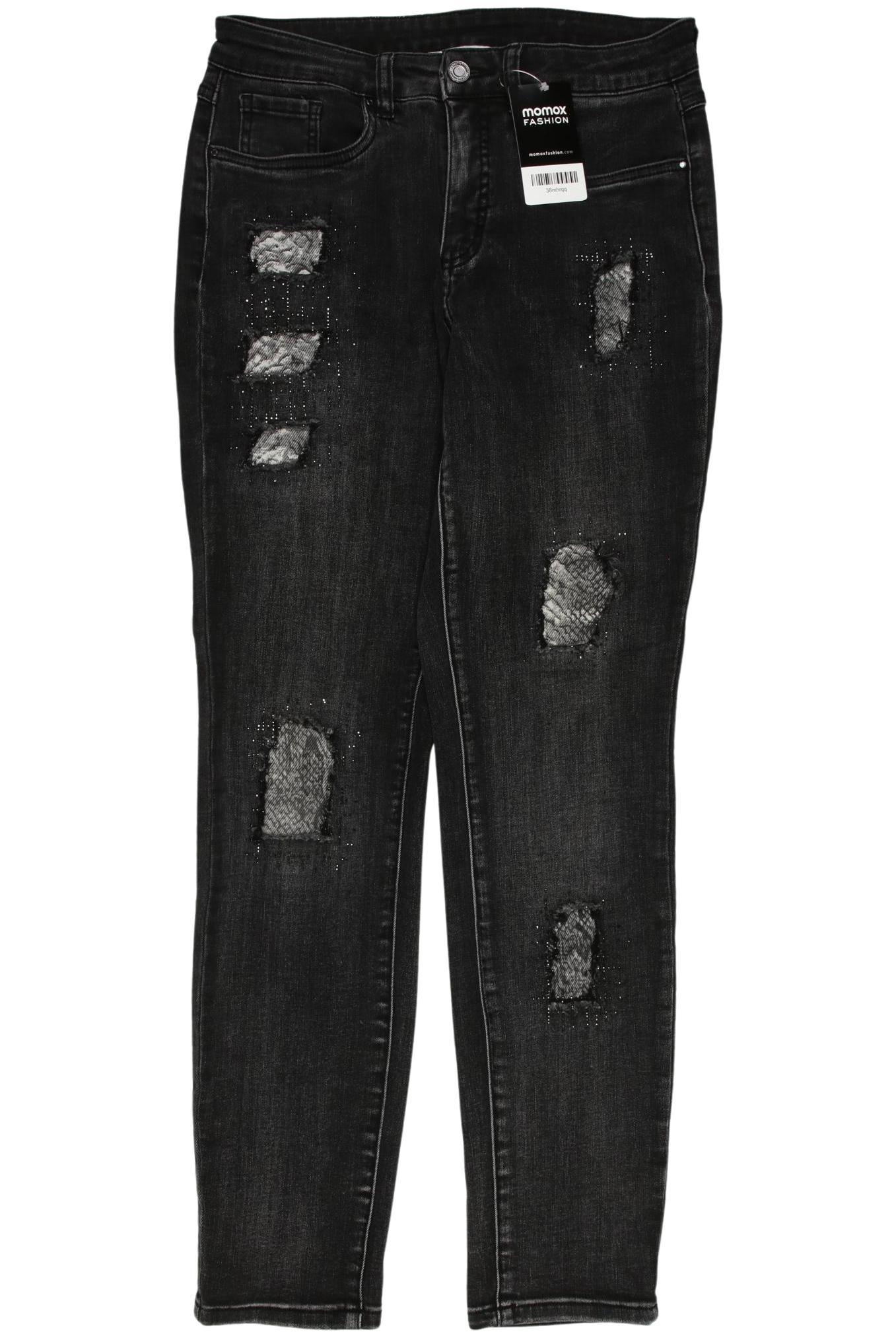

Joseph Ribkoff Damen Jeans, schwarz, Gr. 8