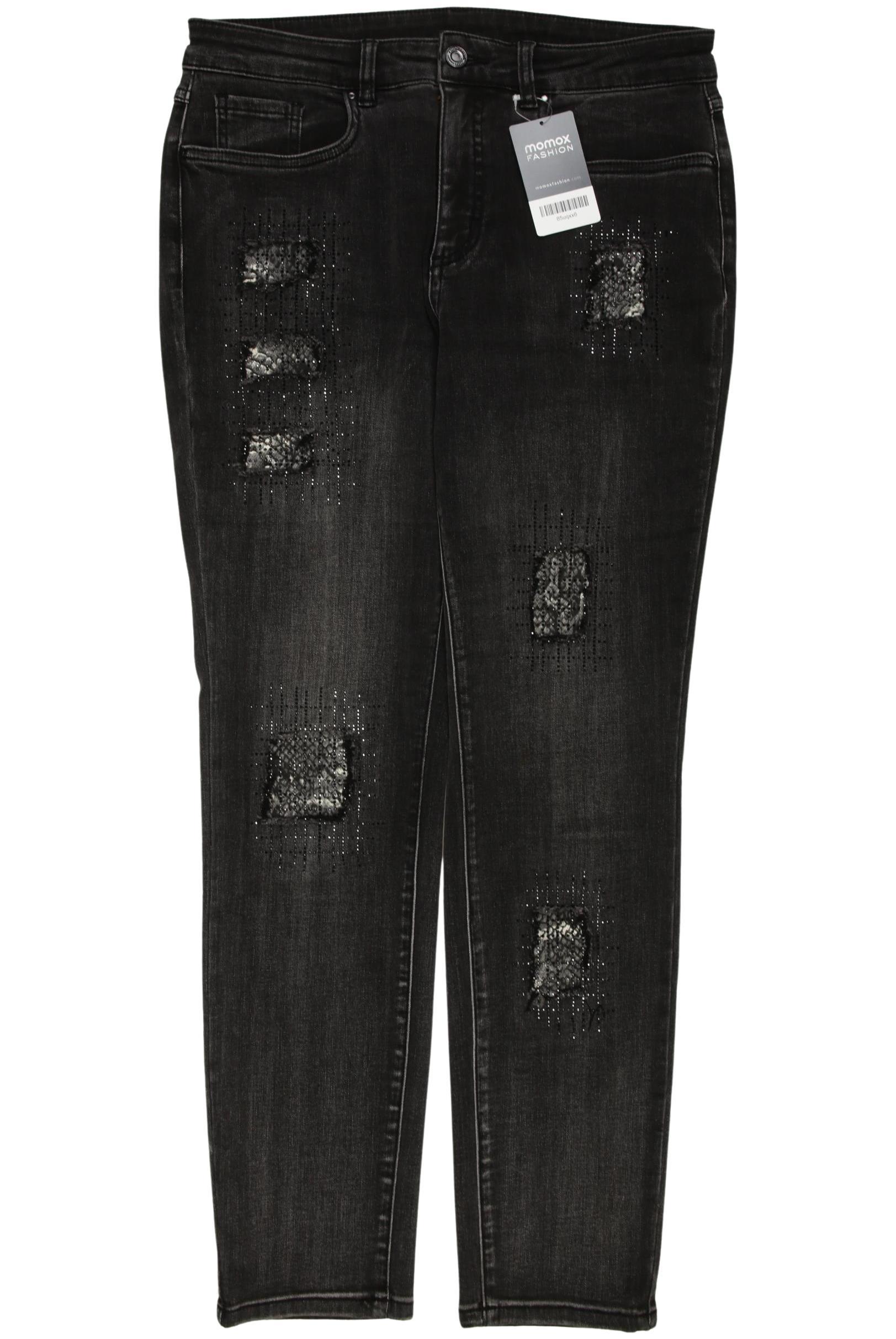 

Joseph Ribkoff Damen Jeans, schwarz, Gr. 12