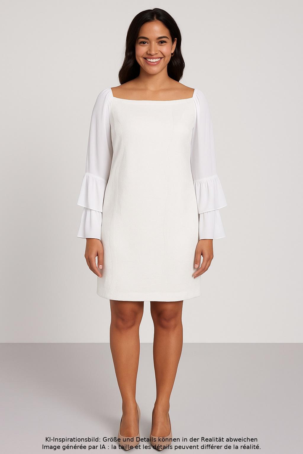 

Joseph Ribkoff Damen Kleid, weiß, Gr. 40