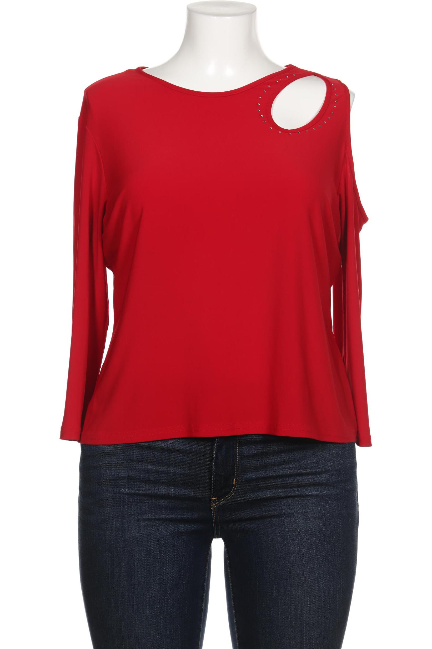 

Joseph Ribkoff Damen Langarmshirt, rot, Gr. 46