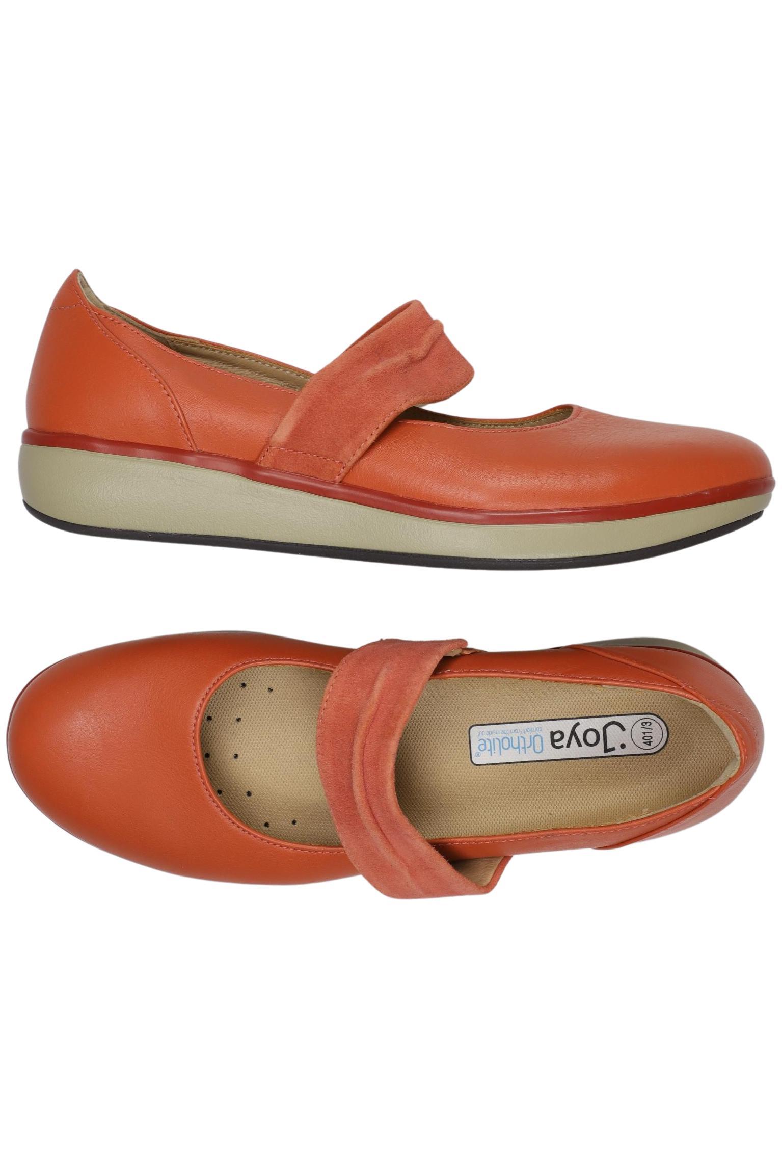 

Joya Damen Ballerinas, orange, Gr. 40.5