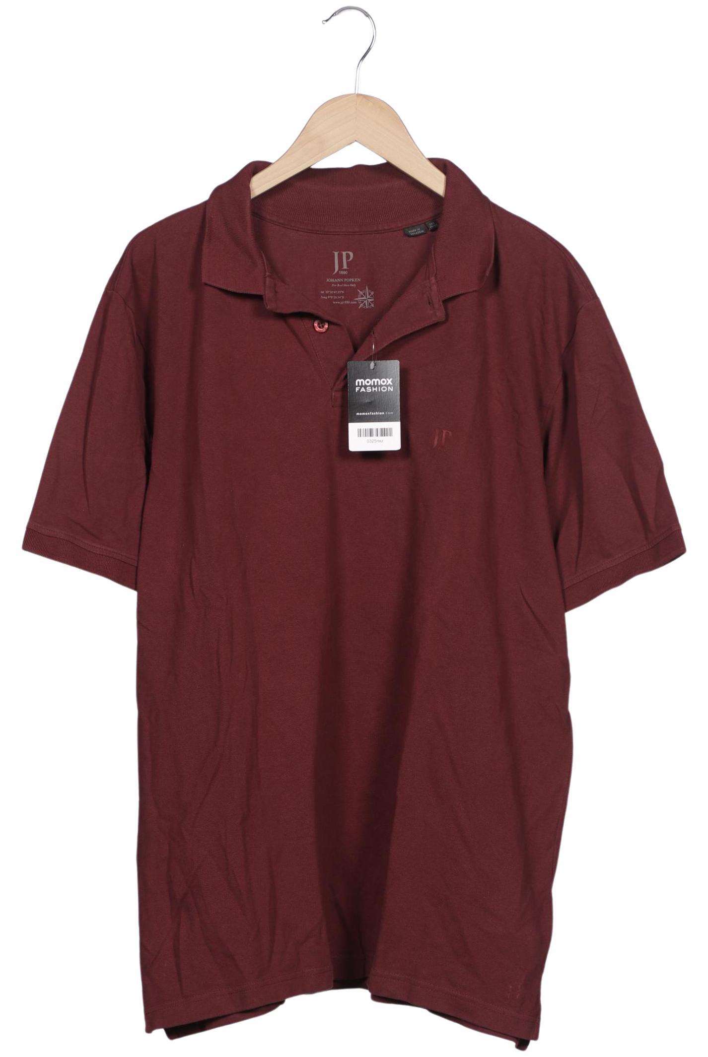 

JP 1880 Herren Poloshirt, bordeaux, Gr. 56