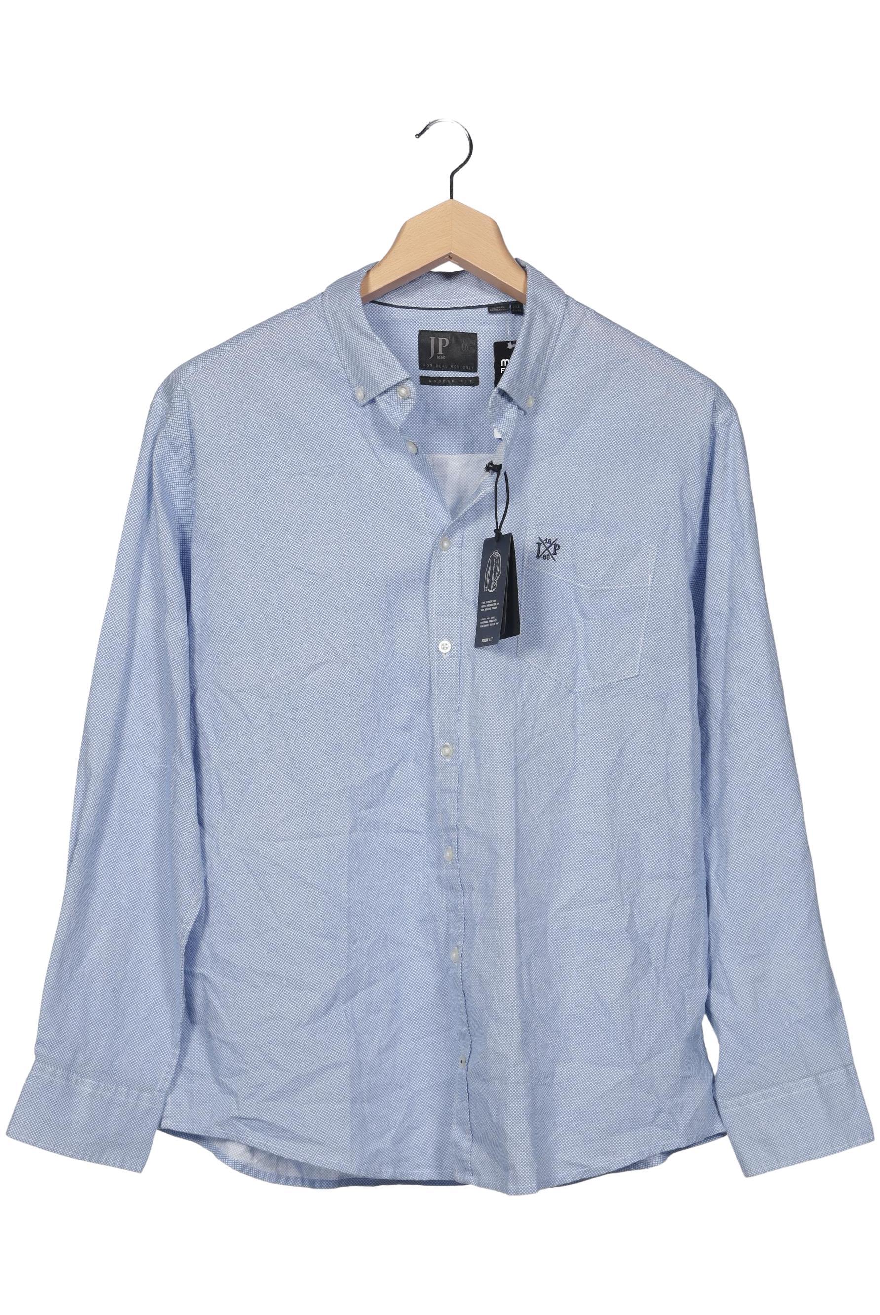 

JP 1880 Herren Hemd, blau, Gr. 56