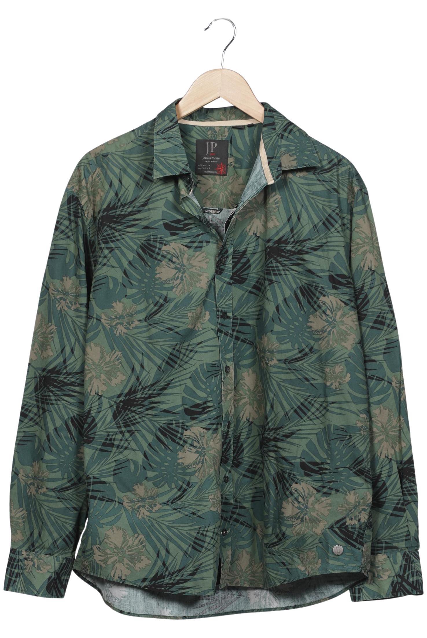 

JP 1880 Herren Hemd, grün, Gr. 56