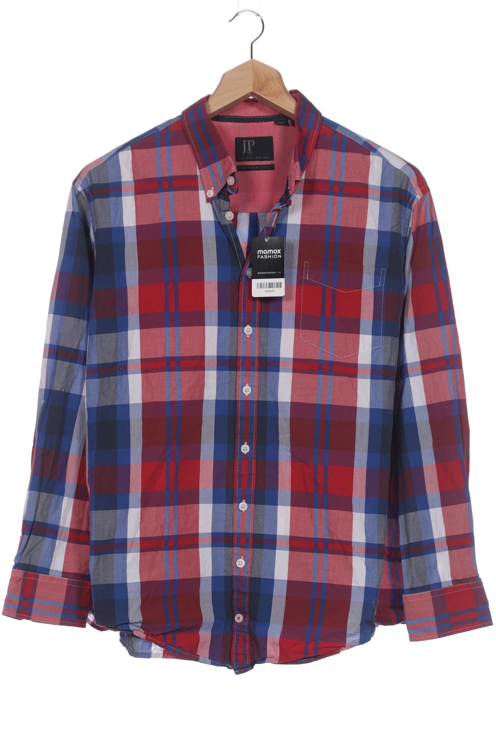 

JP 1880 Herren Hemd, rot, Gr. 60