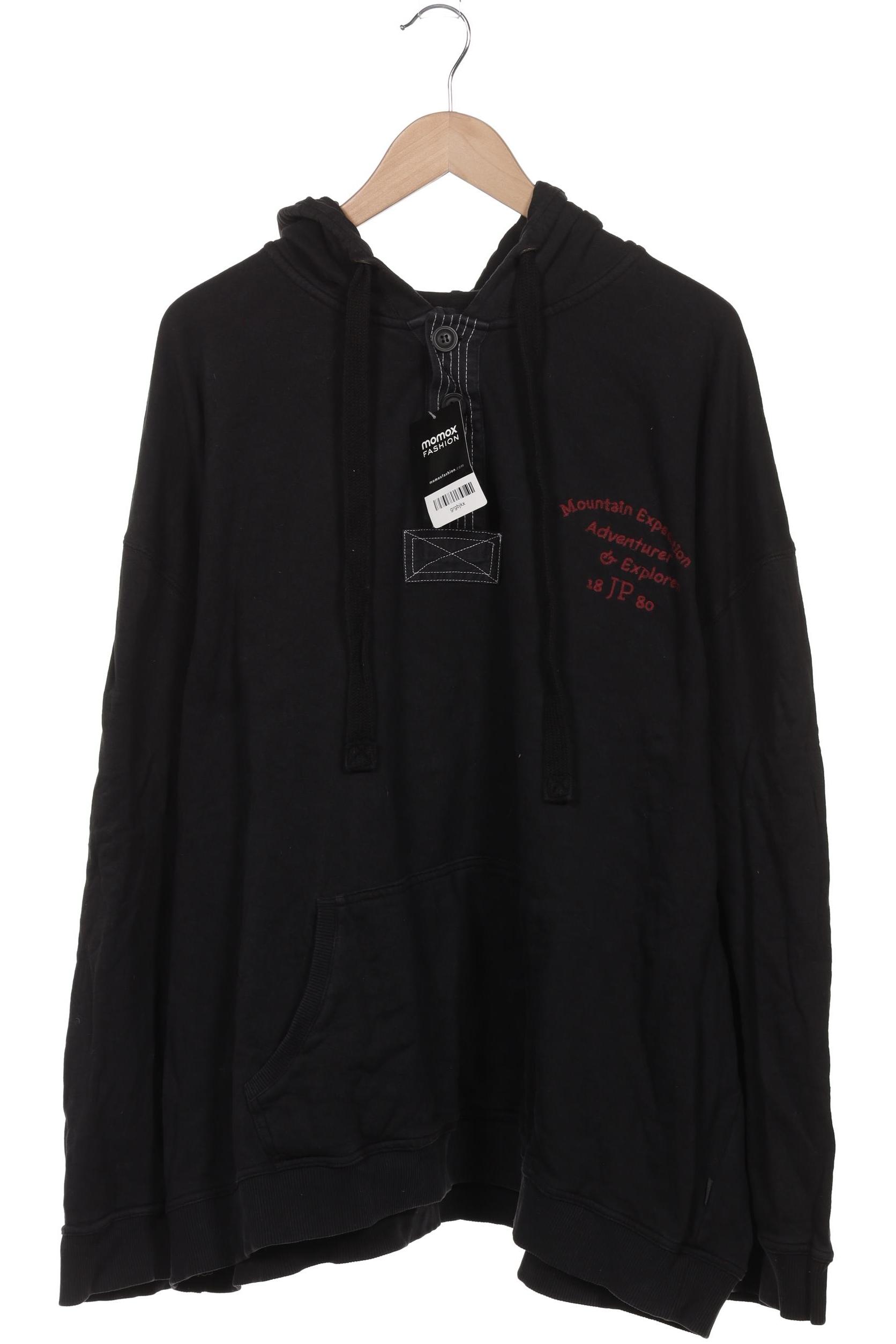 

JP 1880 Herren Kapuzenpullover, schwarz, Gr. 62