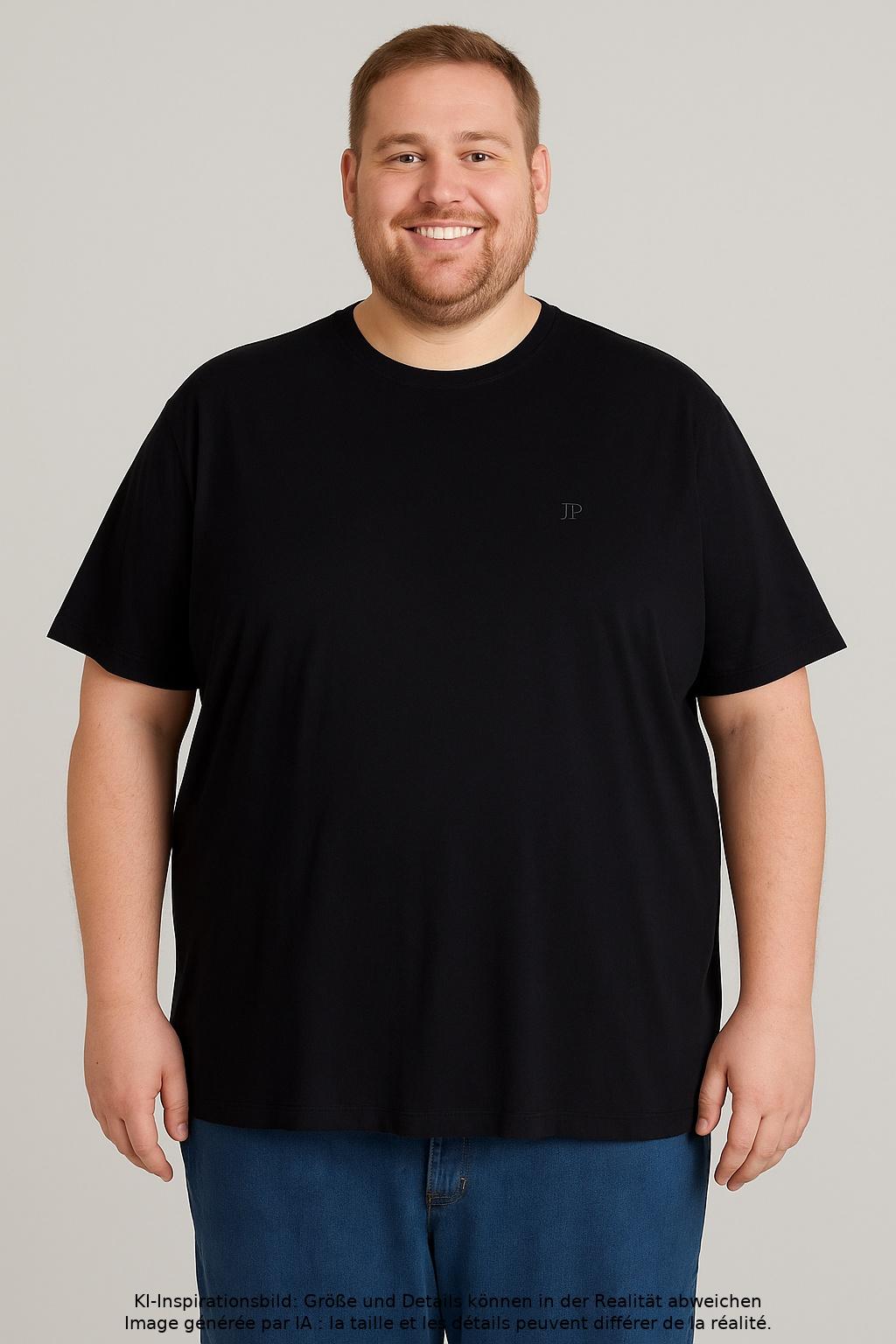 

JP 1880 Herren T-Shirt, schwarz, Gr. 60