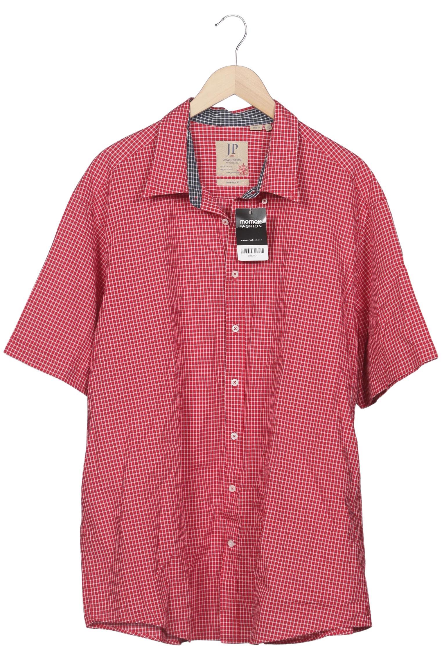 

JP 1880 Herren Hemd, rot, Gr. 58