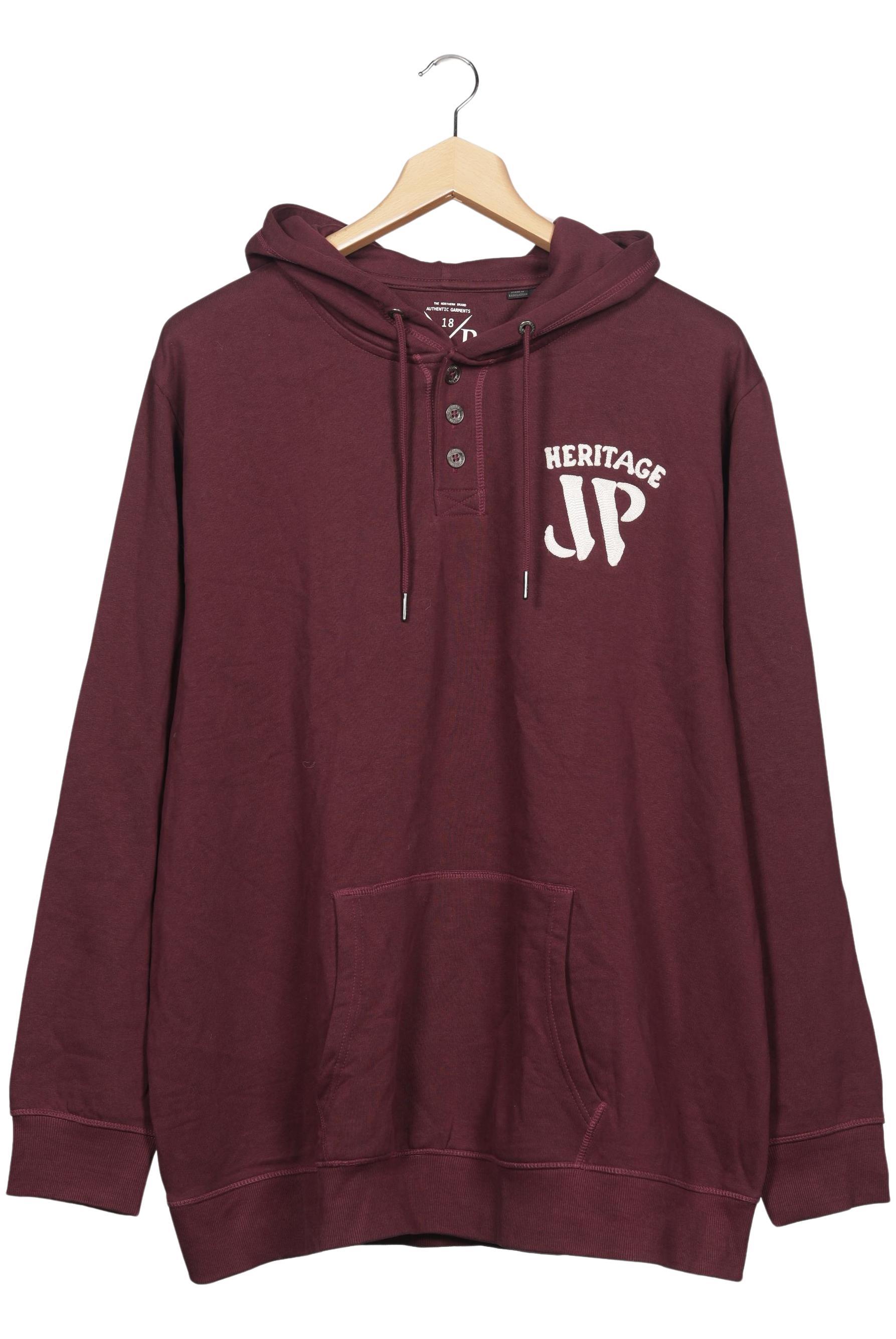 Thumbnail - JP 1880 Herren Kapuzenpullover, bordeaux, Gr. 62