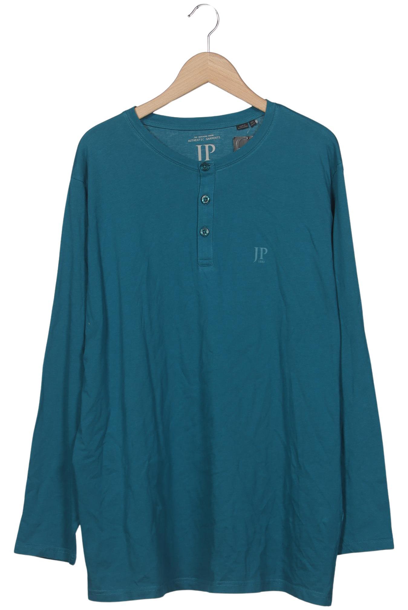 Thumbnail - JP 1880 Herren Langarmshirt, türkis, Gr. 56