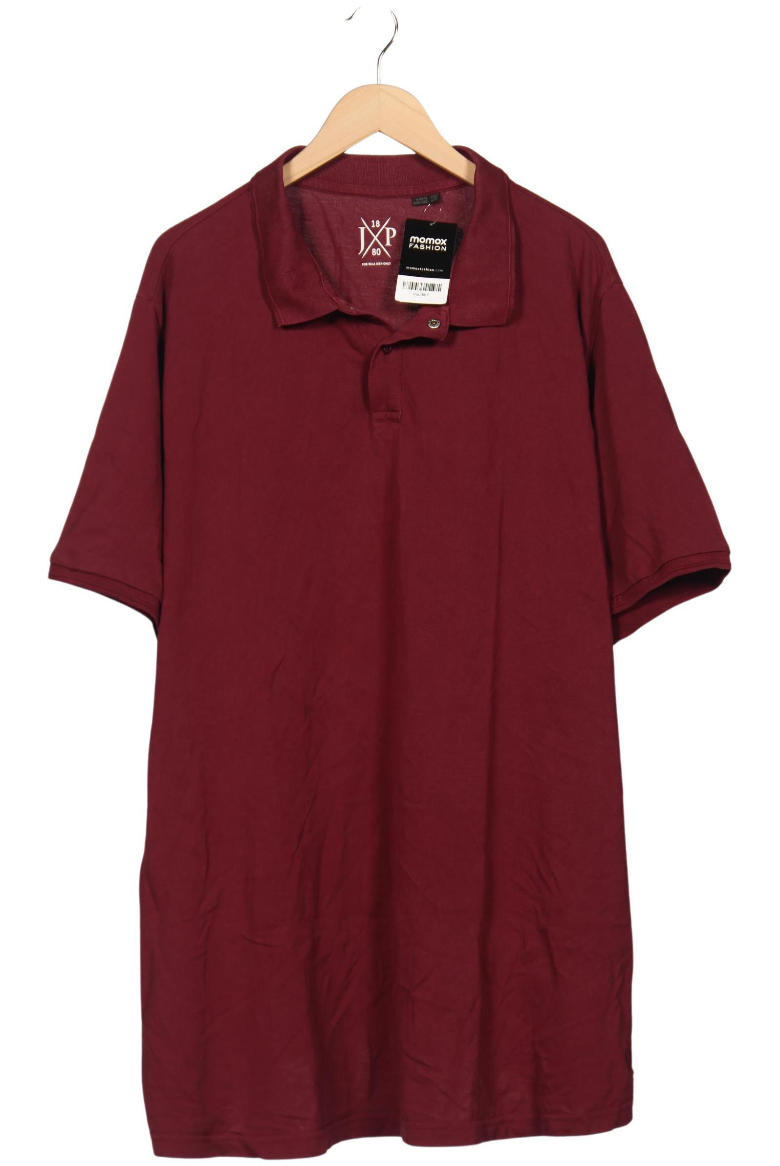 

JP 1880 Herren Poloshirt, bordeaux, Gr. 62