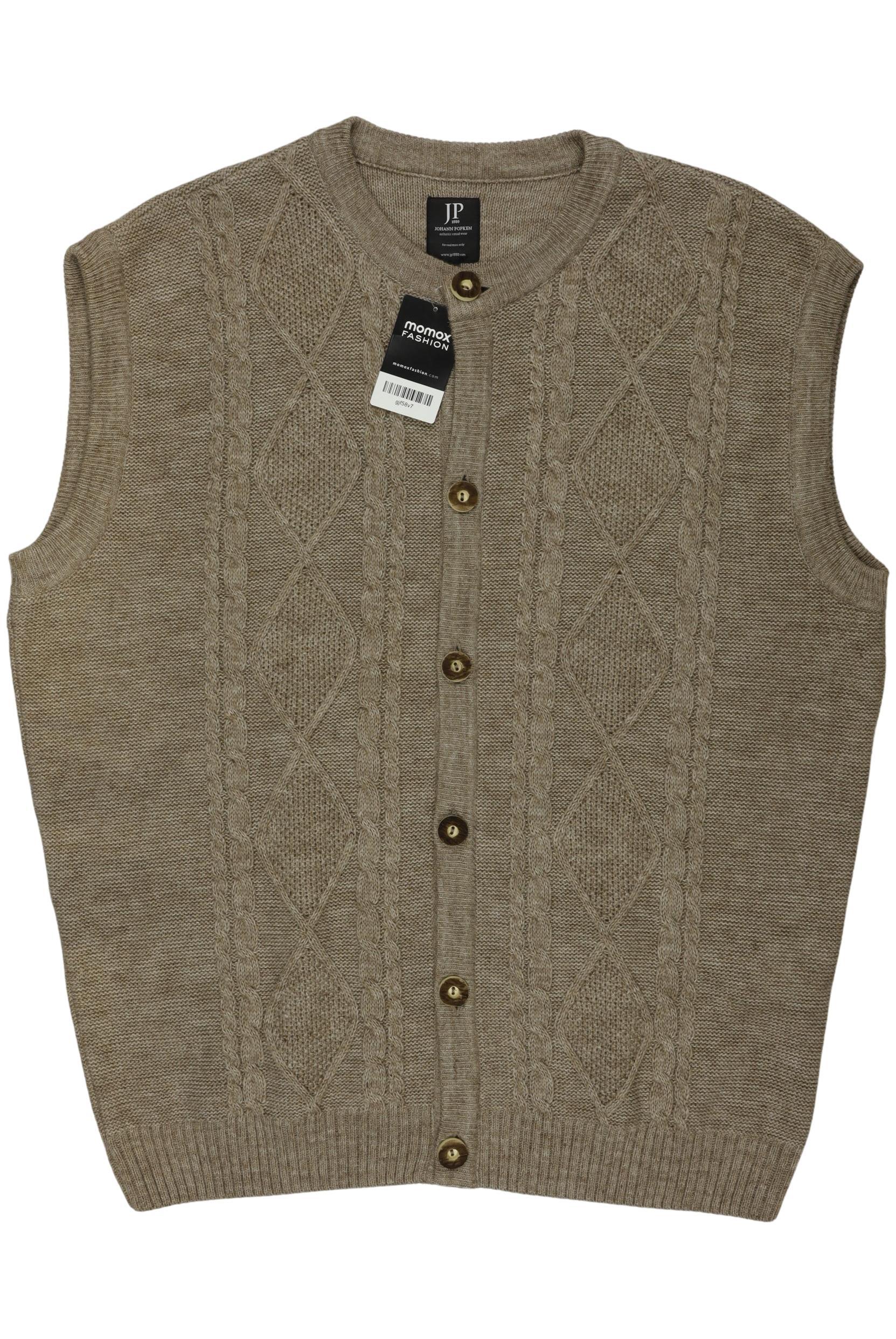 Thumbnail - JP 1880 Herren Strickjacke, beige, Gr. 56