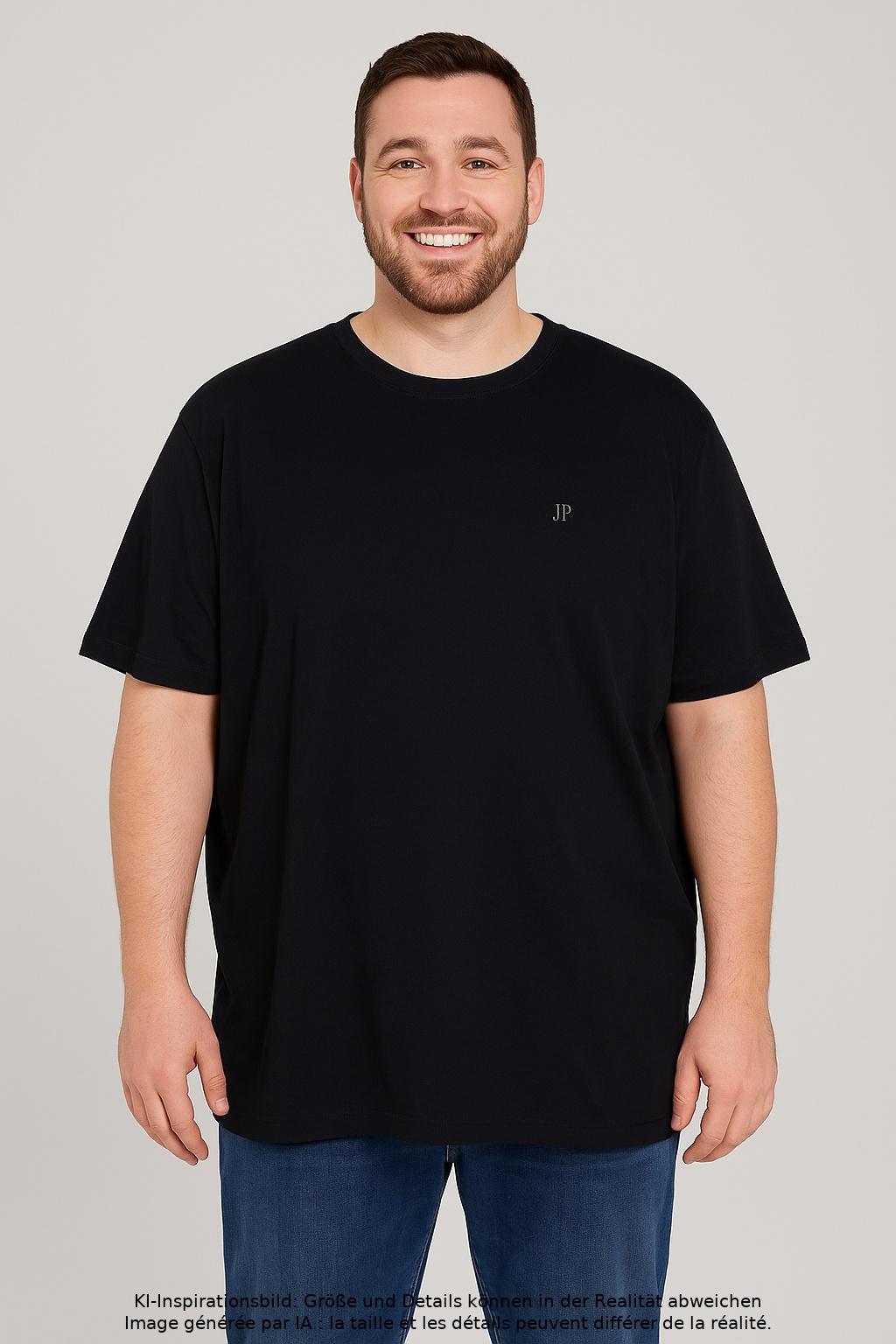 

JP 1880 Herren T-Shirt, schwarz, Gr. 60