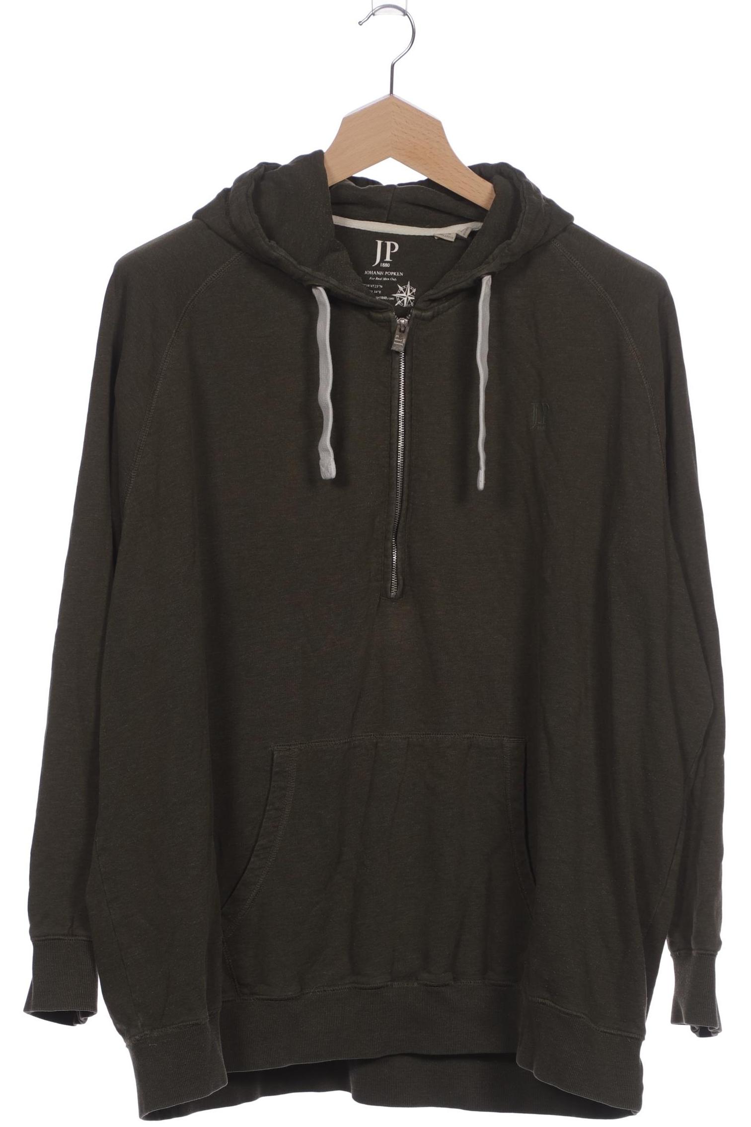 

JP 1880 Herren Kapuzenpullover, grün, Gr. 64