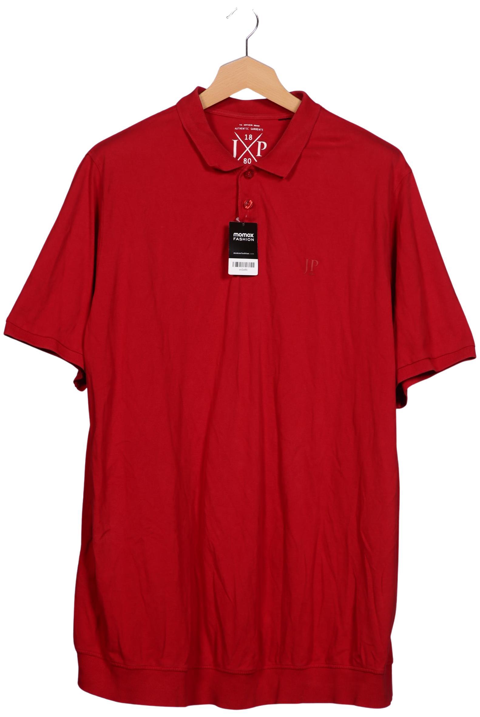 Thumbnail - JP 1880 Herren Poloshirt, rot, Gr. 66