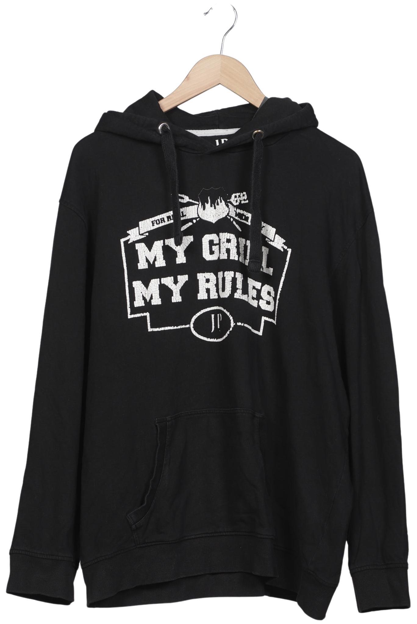 

JP 1880 Herren Kapuzenpullover, schwarz, Gr. 56