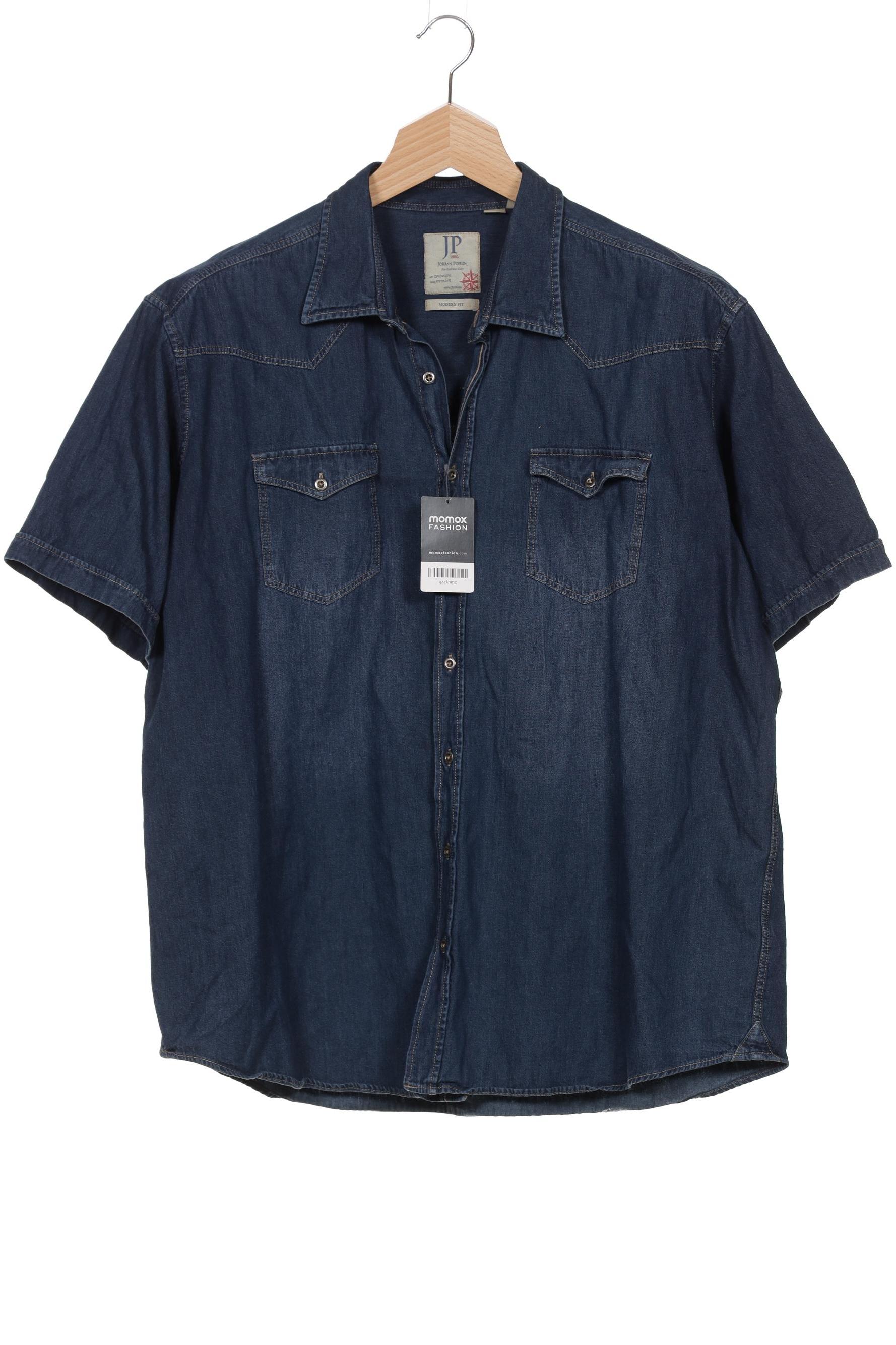 

JP 1880 Herren Hemd, marineblau, Gr. 58