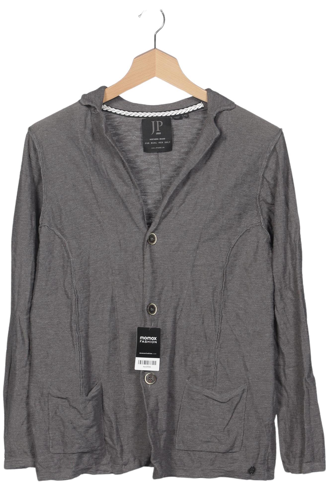 Thumbnail - JP 1880 Herren Strickjacke, grau, Gr. 54