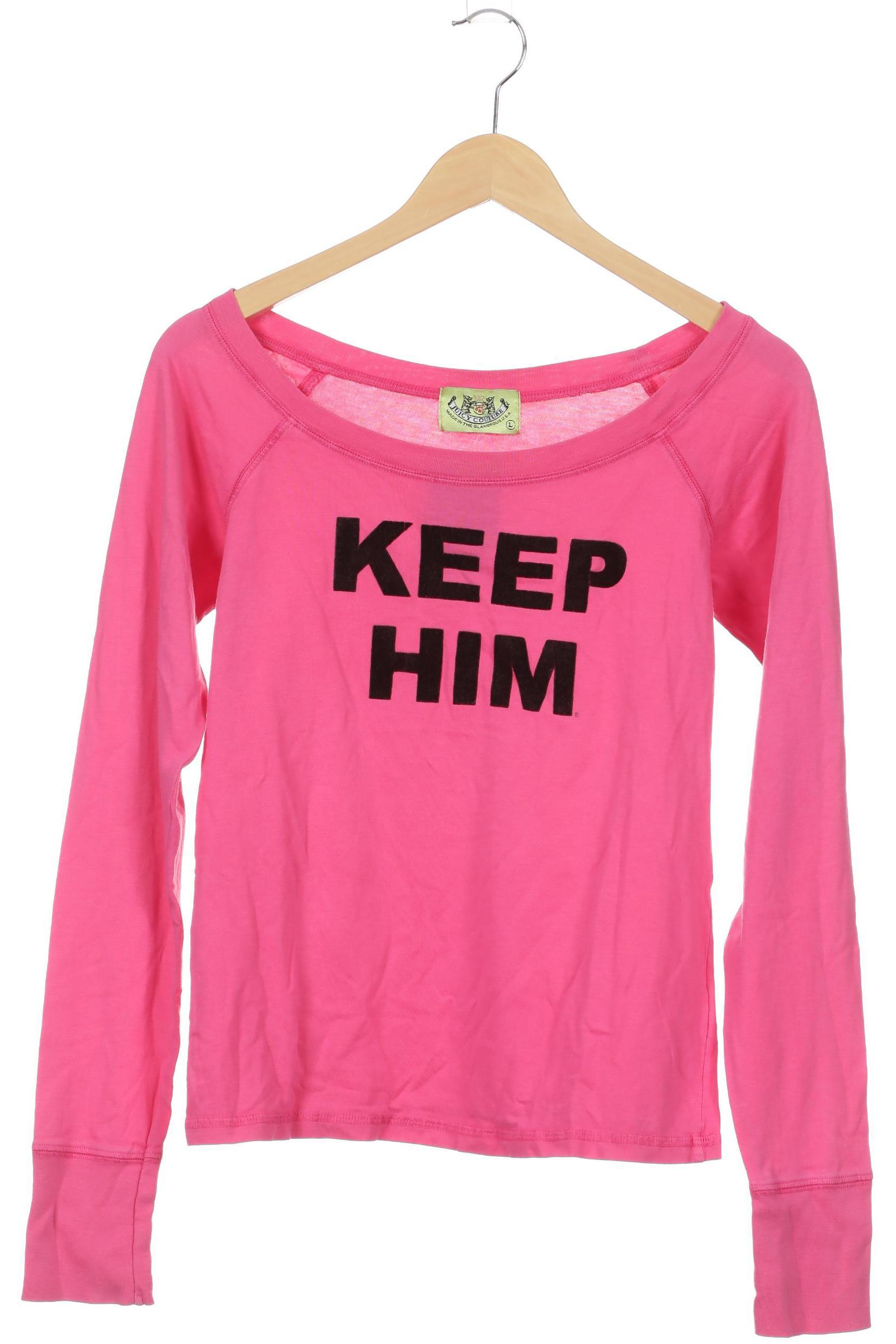 

Juicy Couture Damen Langarmshirt, pink, Gr.