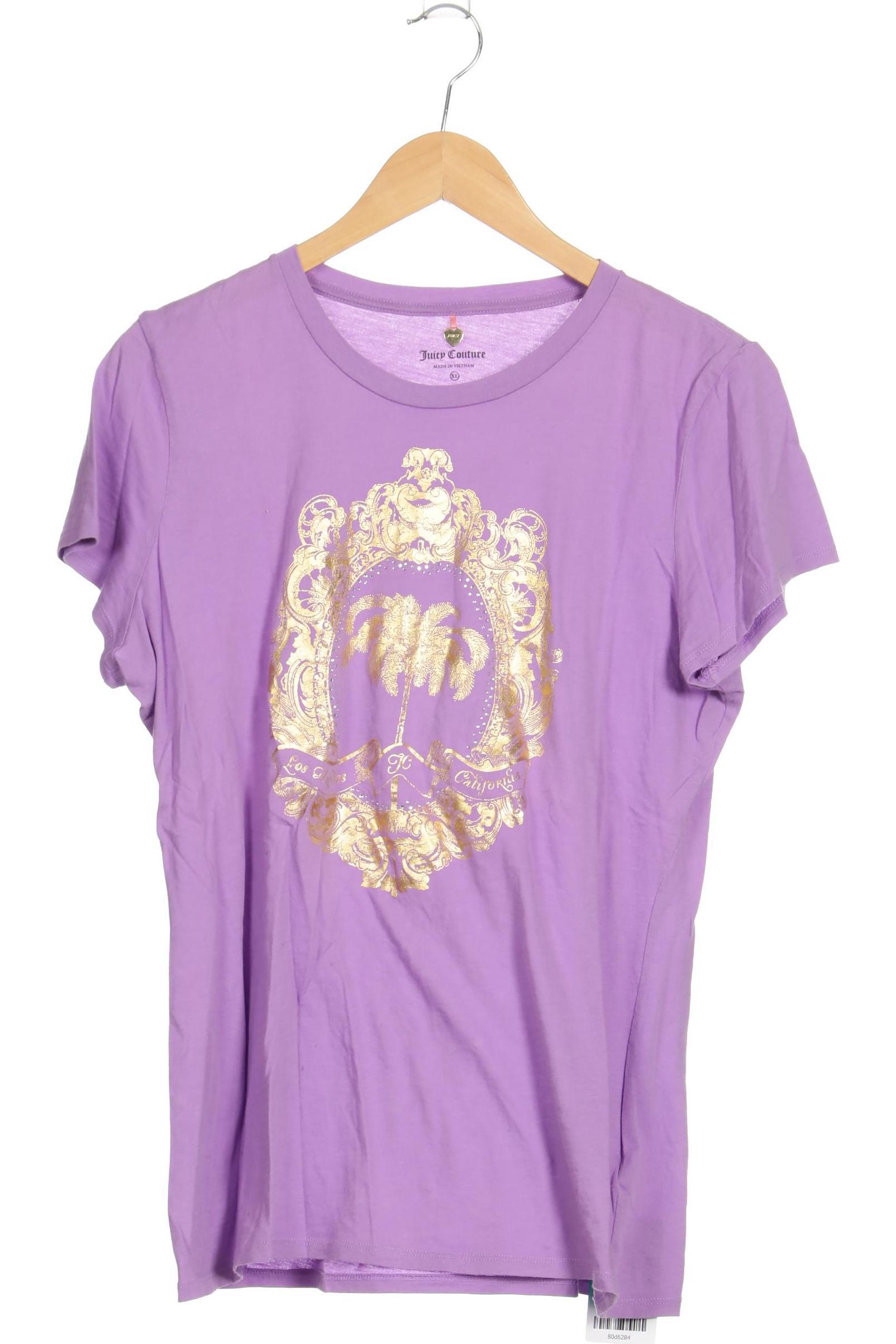 

Juicy Couture Damen T-Shirt, lila, Gr.