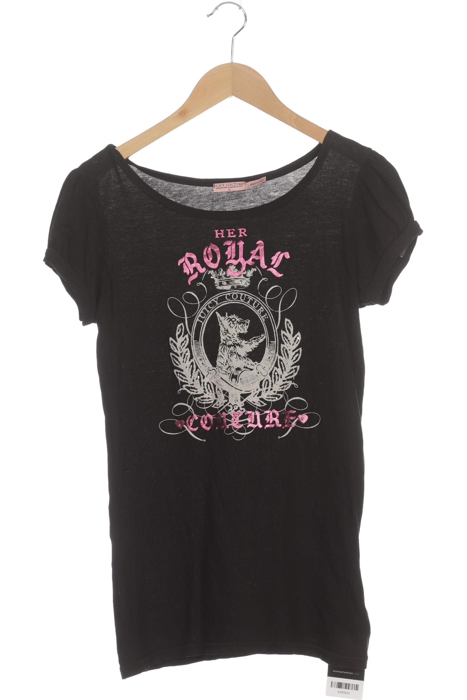 

Juicy Couture Damen T-Shirt, schwarz, Gr.