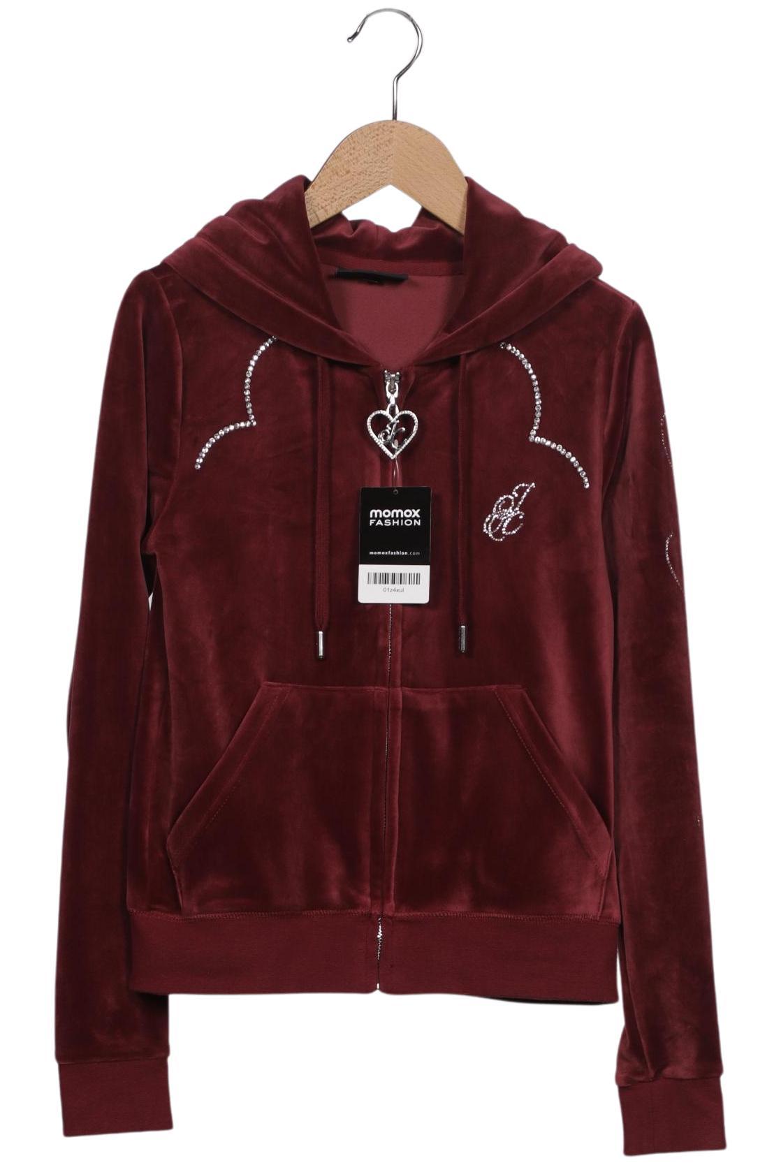 

Juicy Couture Damen Kapuzenpullover, bordeaux, Gr. 34