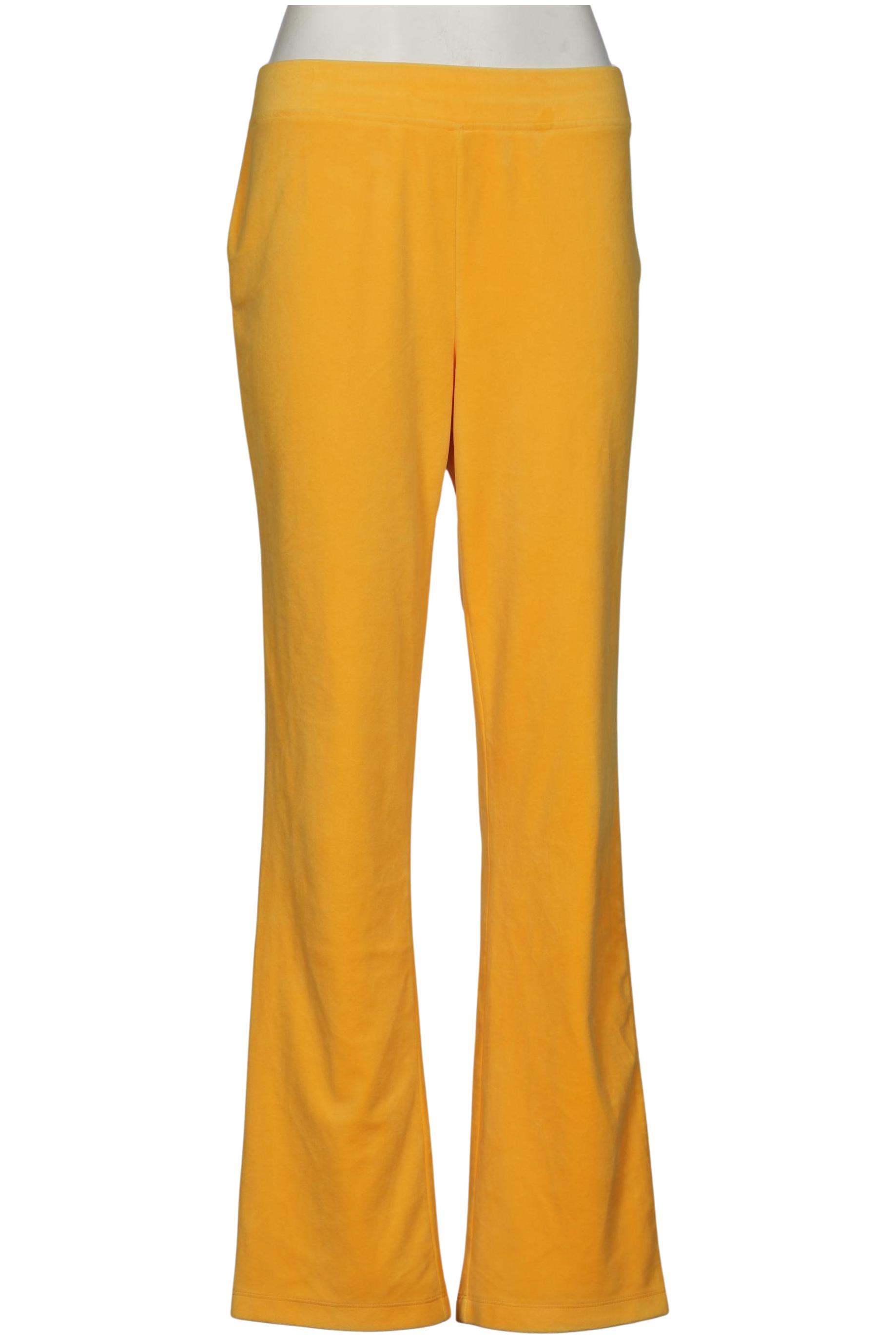 

Juicy Couture Damen Stoffhose, gelb, Gr. 0