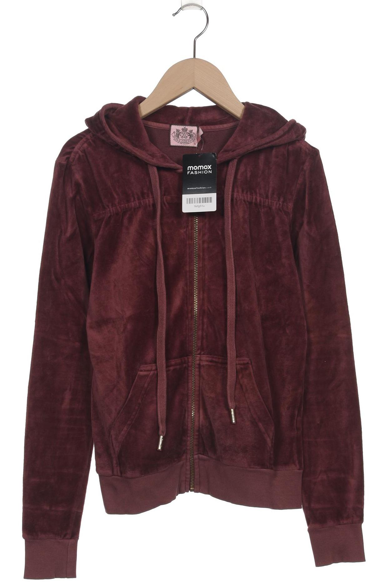 

Juicy Couture Damen Kapuzenpullover, bordeaux, Gr. 36