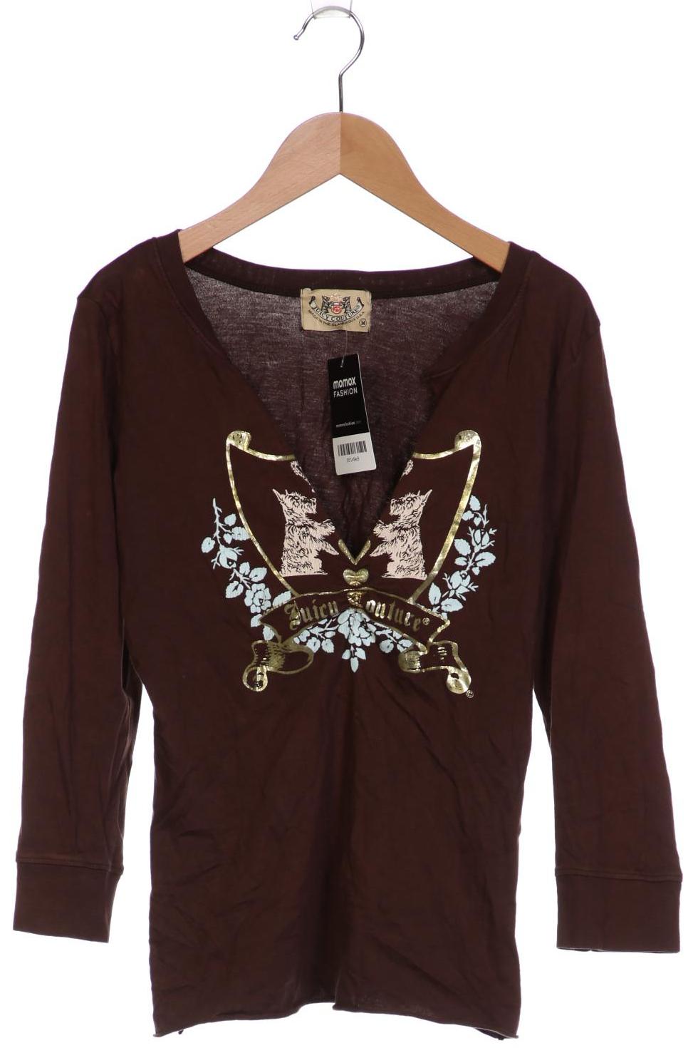 

Juicy Couture Damen Langarmshirt, braun, Gr. 38