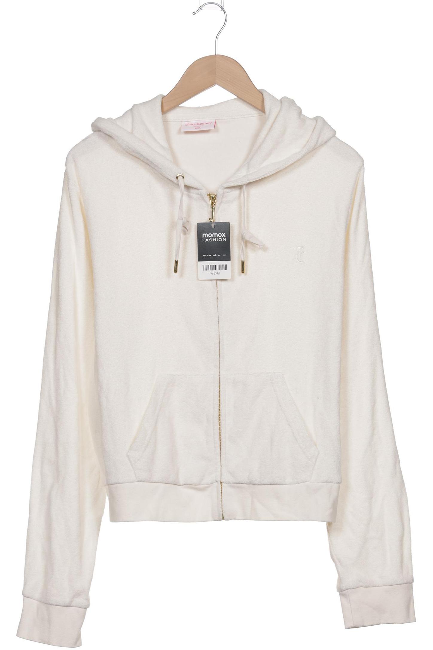 

Juicy Couture Damen Kapuzenpullover, cremeweiß, Gr. 48
