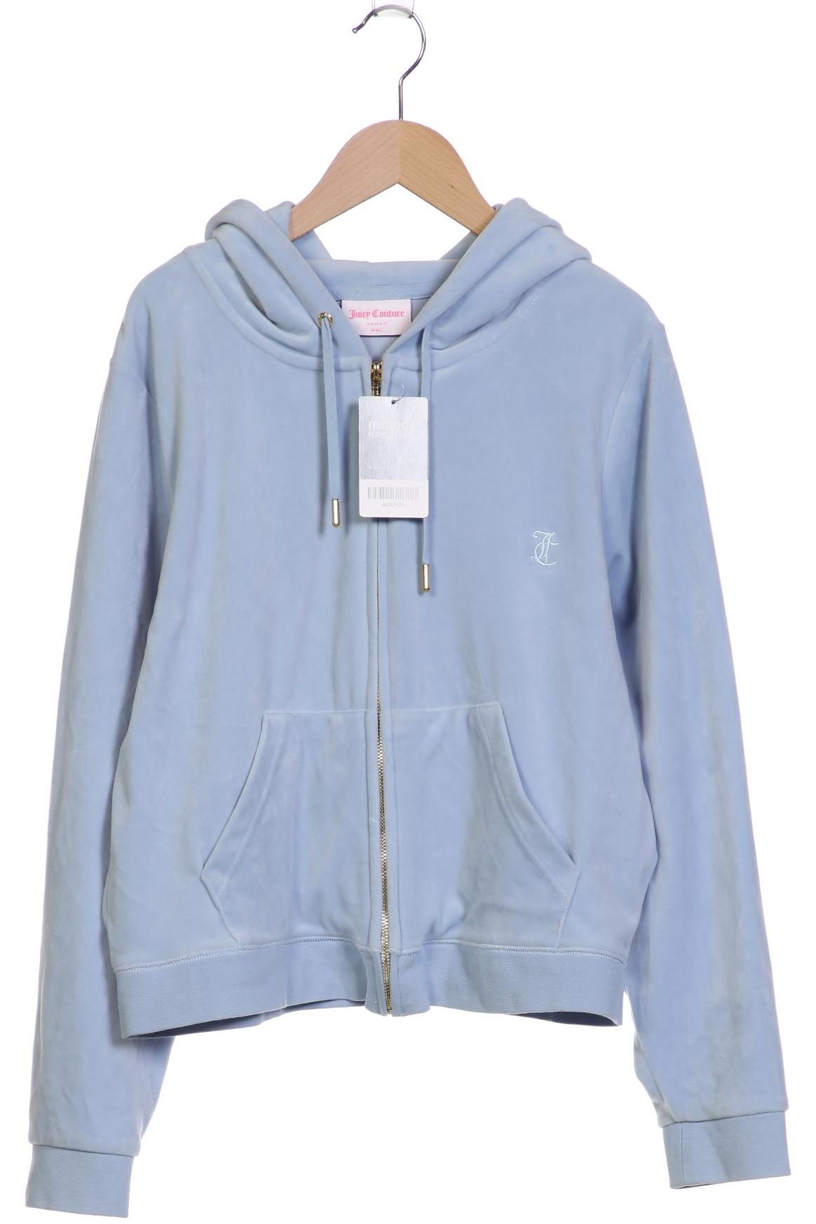 

Juicy Couture Damen Kapuzenpullover, hellblau, Gr. 46