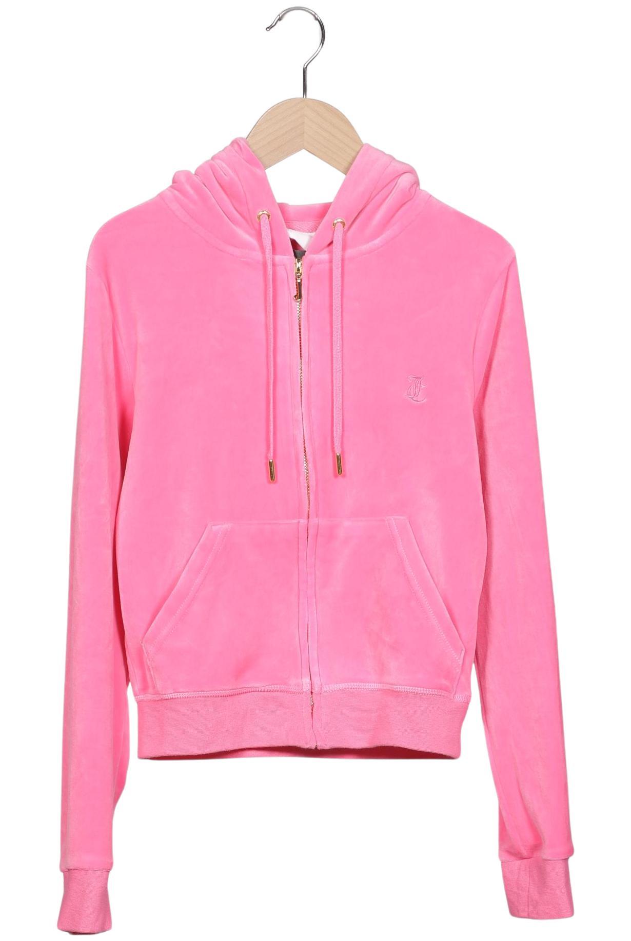 

Juicy Couture Damen Kapuzenpullover, pink, Gr. 34