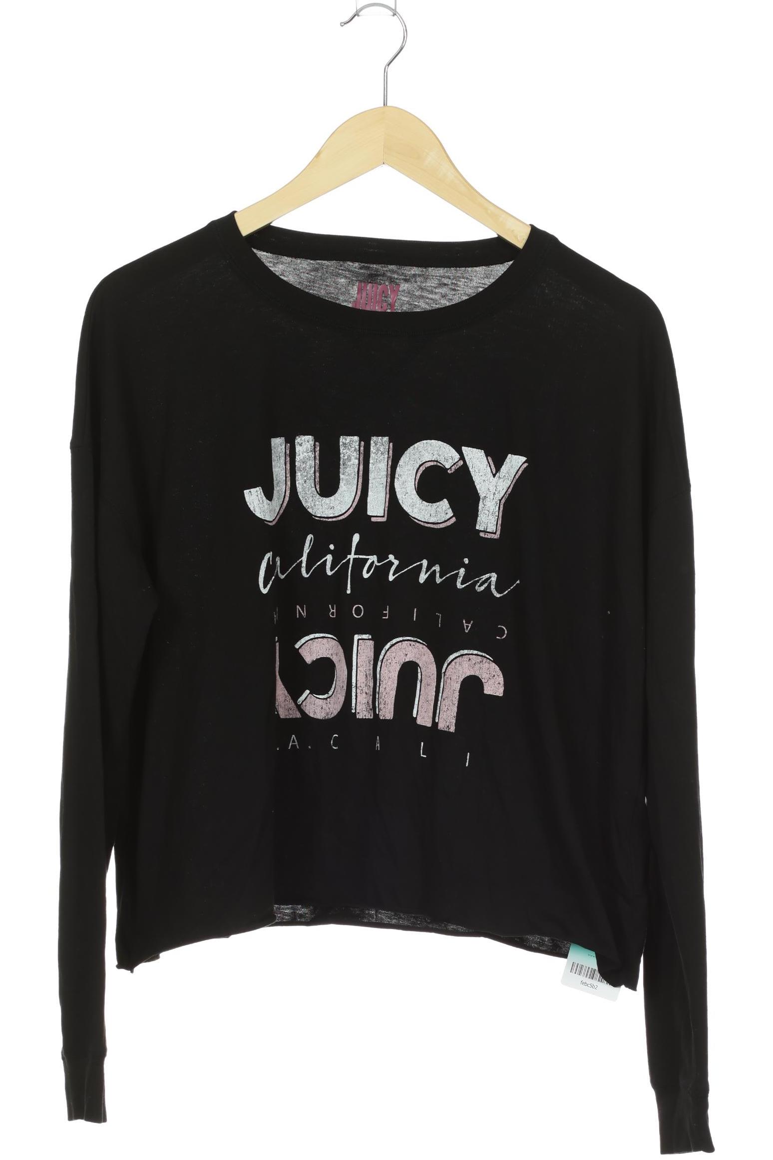 

Juicy Couture Damen Langarmshirt, schwarz, Gr. 38