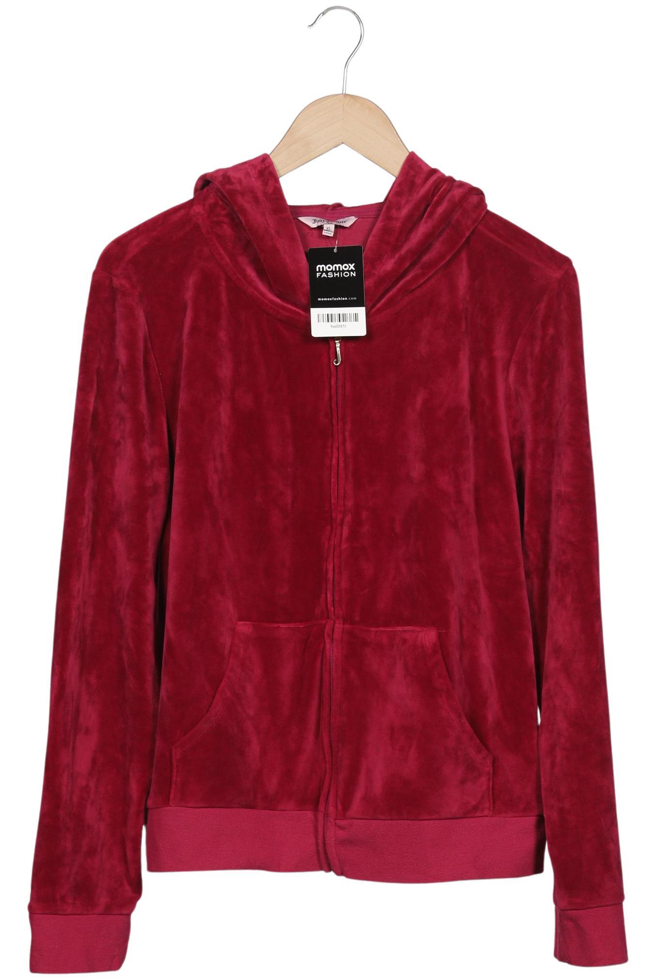 

Juicy Couture Damen Kapuzenpullover, bordeaux, Gr. 44
