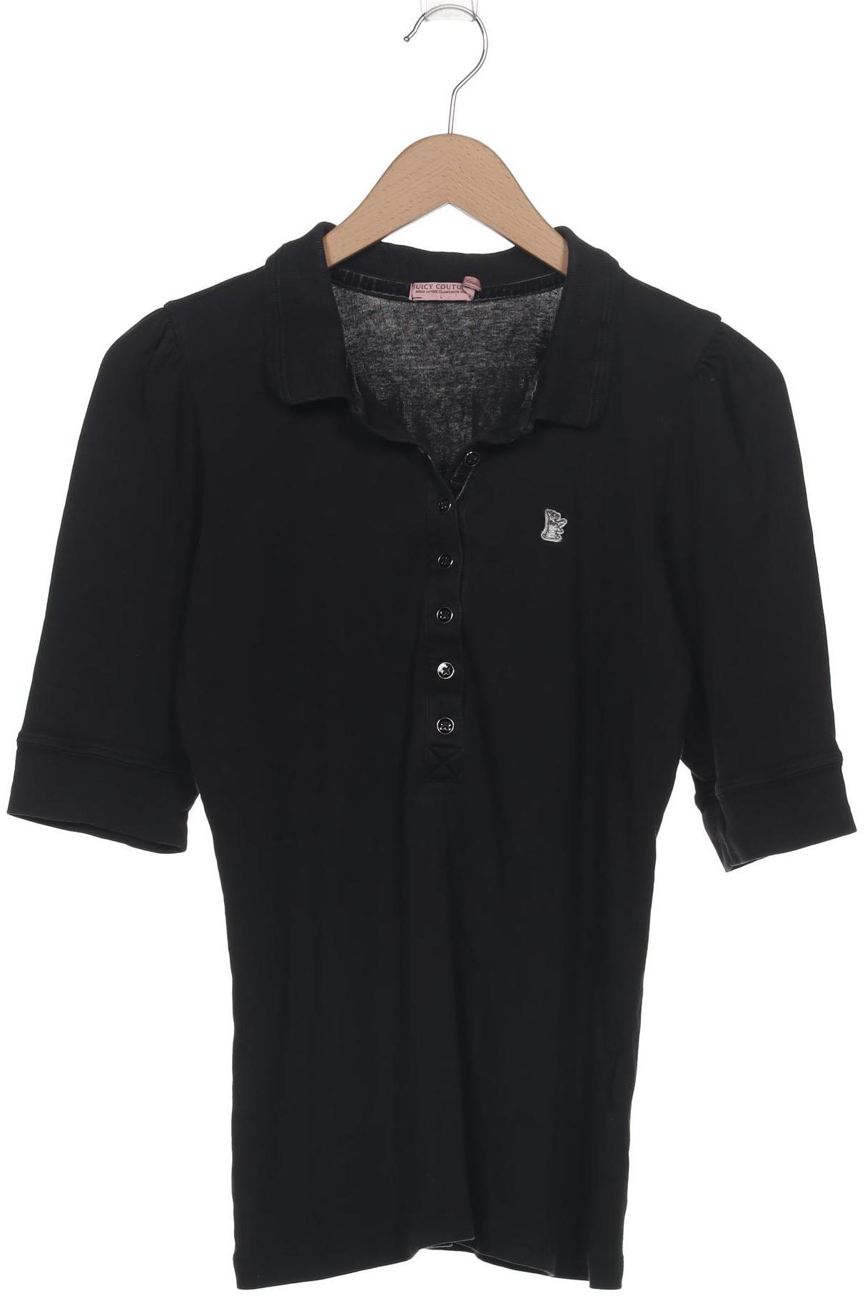 

Juicy Couture Damen Poloshirt, schwarz, Gr. 42