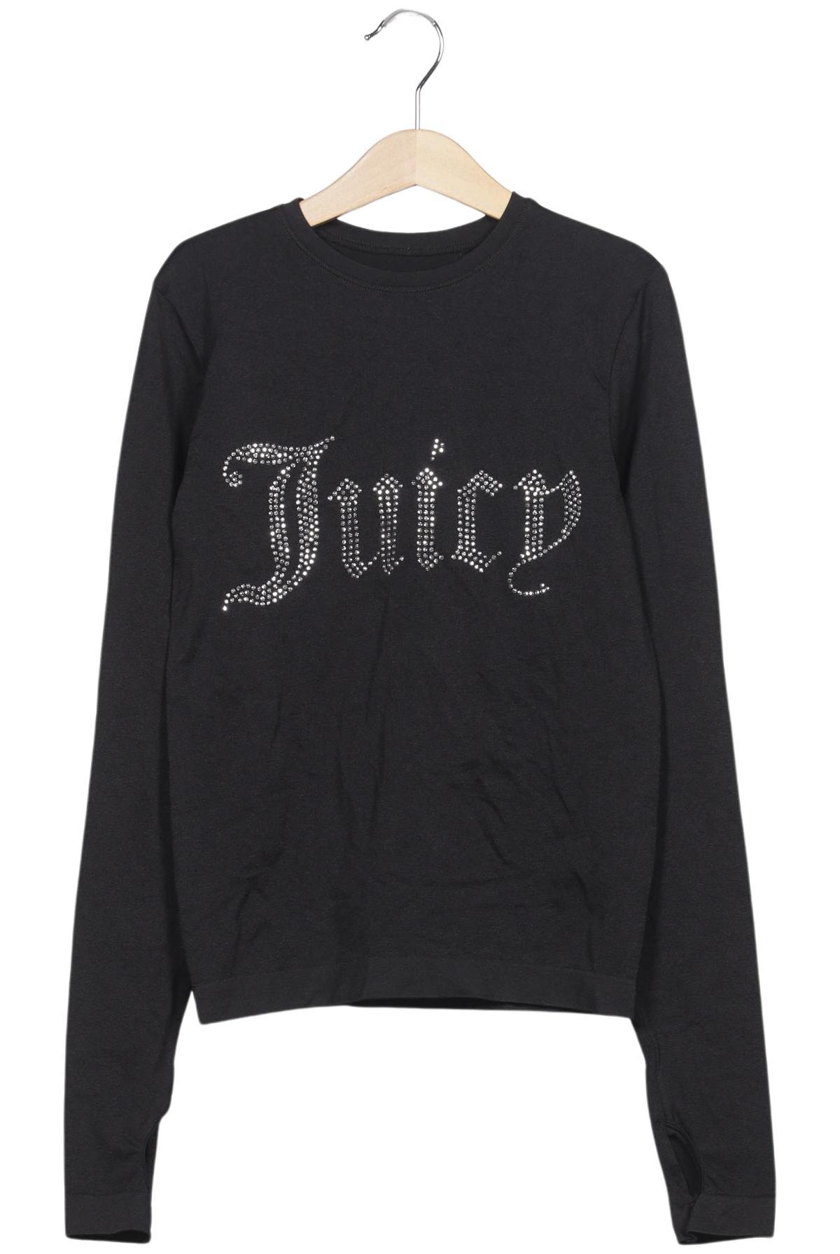

Juicy Couture Damen Langarmshirt, schwarz, Gr. 36