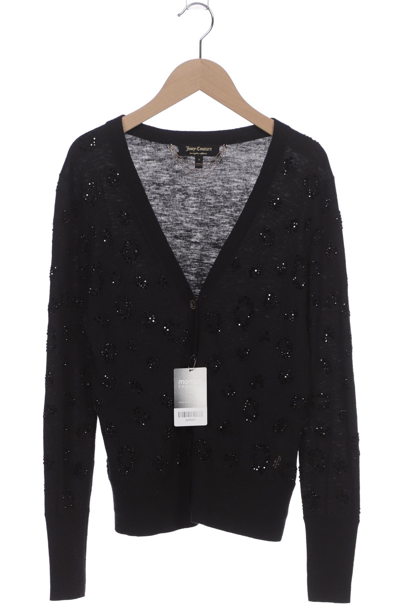 

Juicy Couture Damen Strickjacke, schwarz, Gr. 36