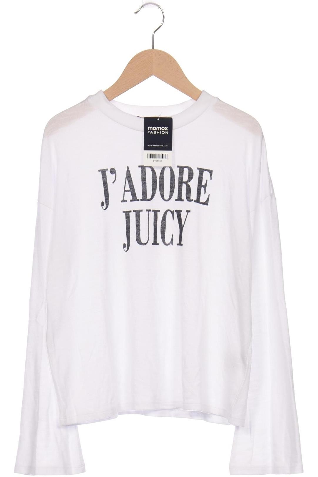 

Juicy Couture Damen Langarmshirt, weiß, Gr. 36