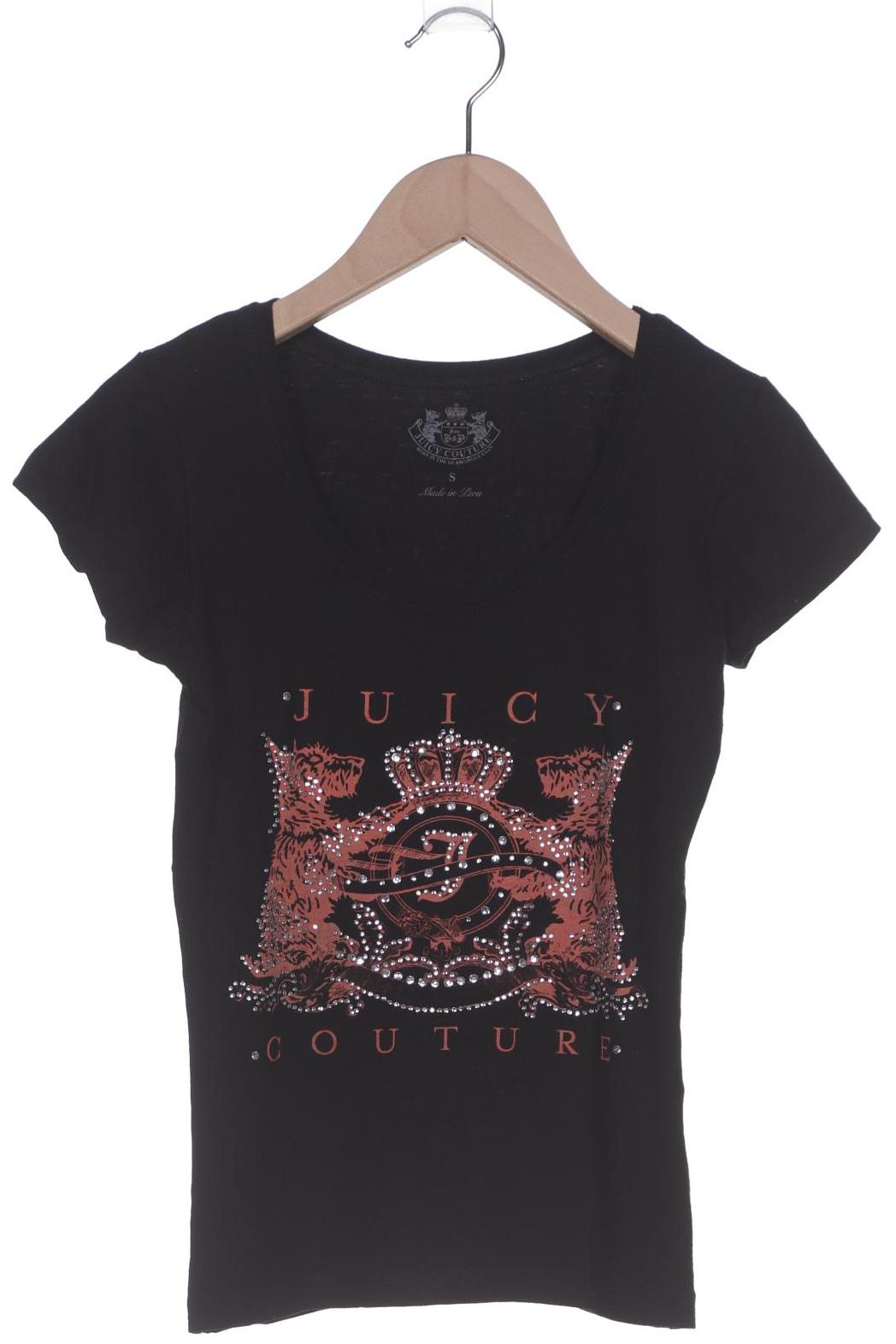 

Juicy Couture Damen T-Shirt, schwarz, Gr. 36