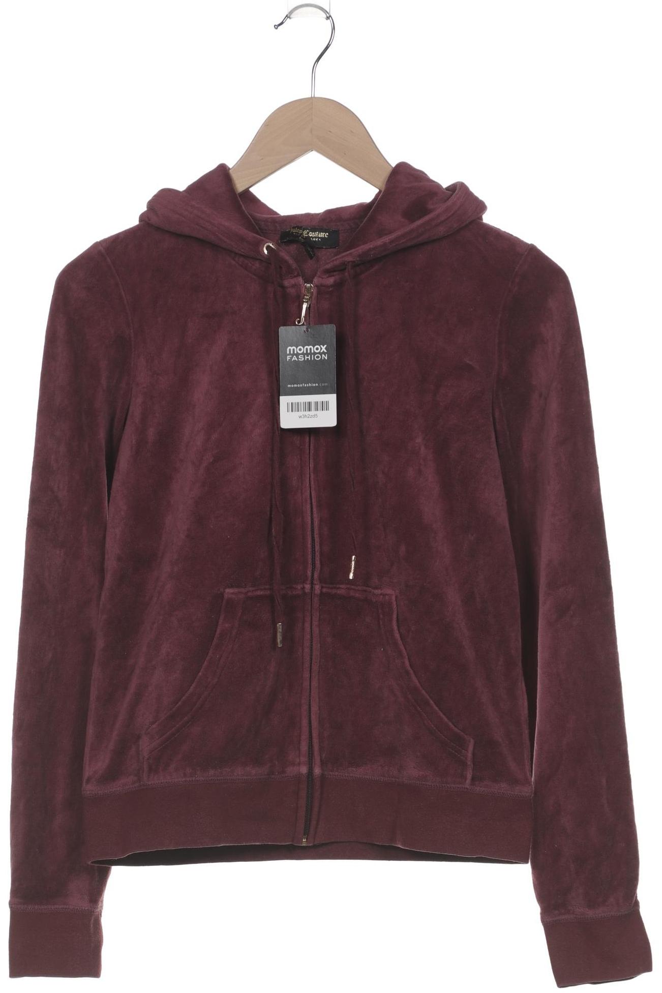 

Juicy Couture Damen Kapuzenpullover, bordeaux, Gr. 38