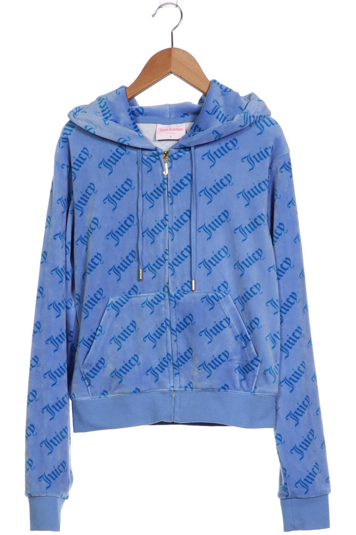 

Juicy Couture Damen Kapuzenpullover, blau, Gr. 38