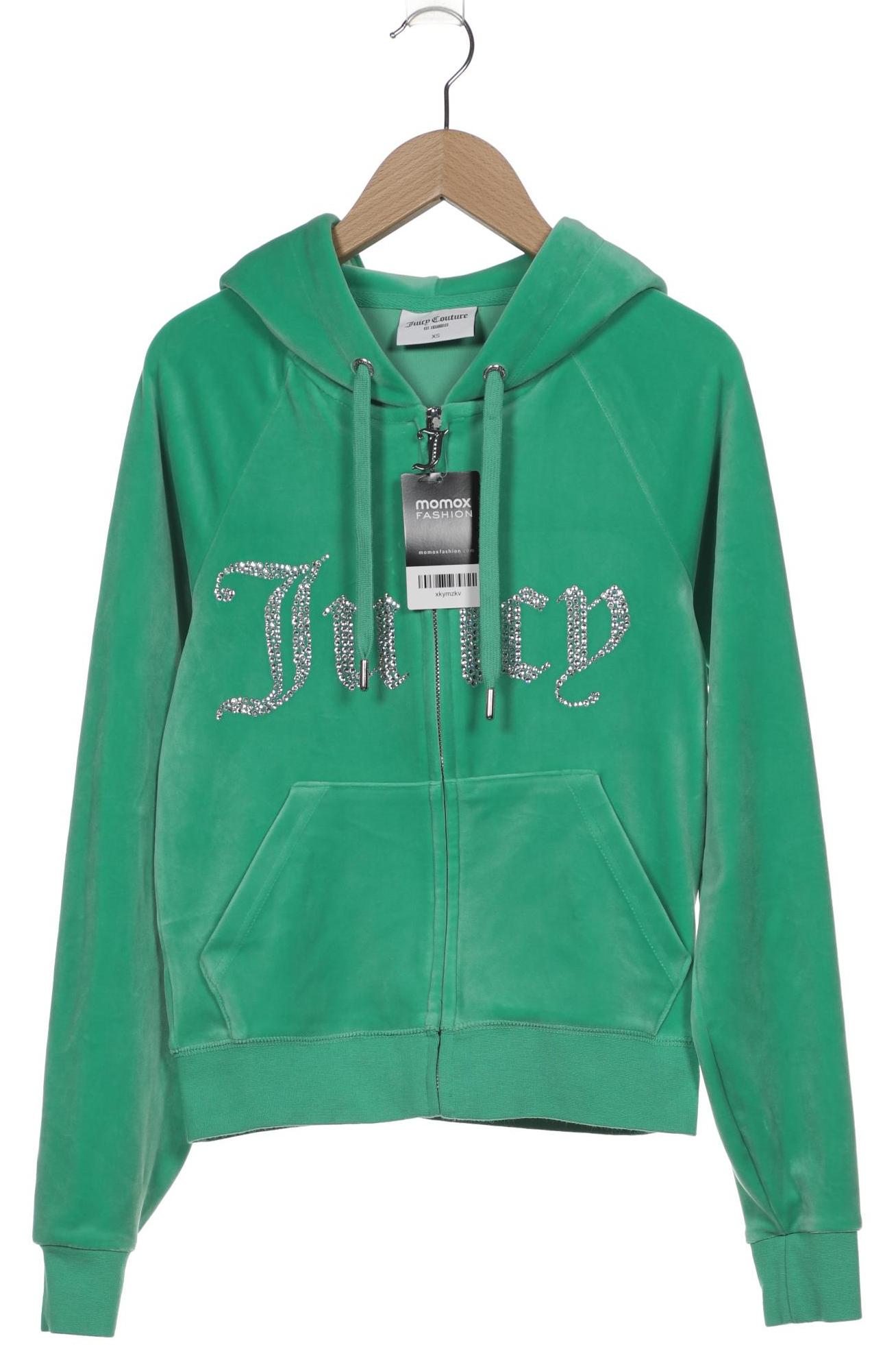 

Juicy Couture Damen Kapuzenpullover, grün, Gr. 34